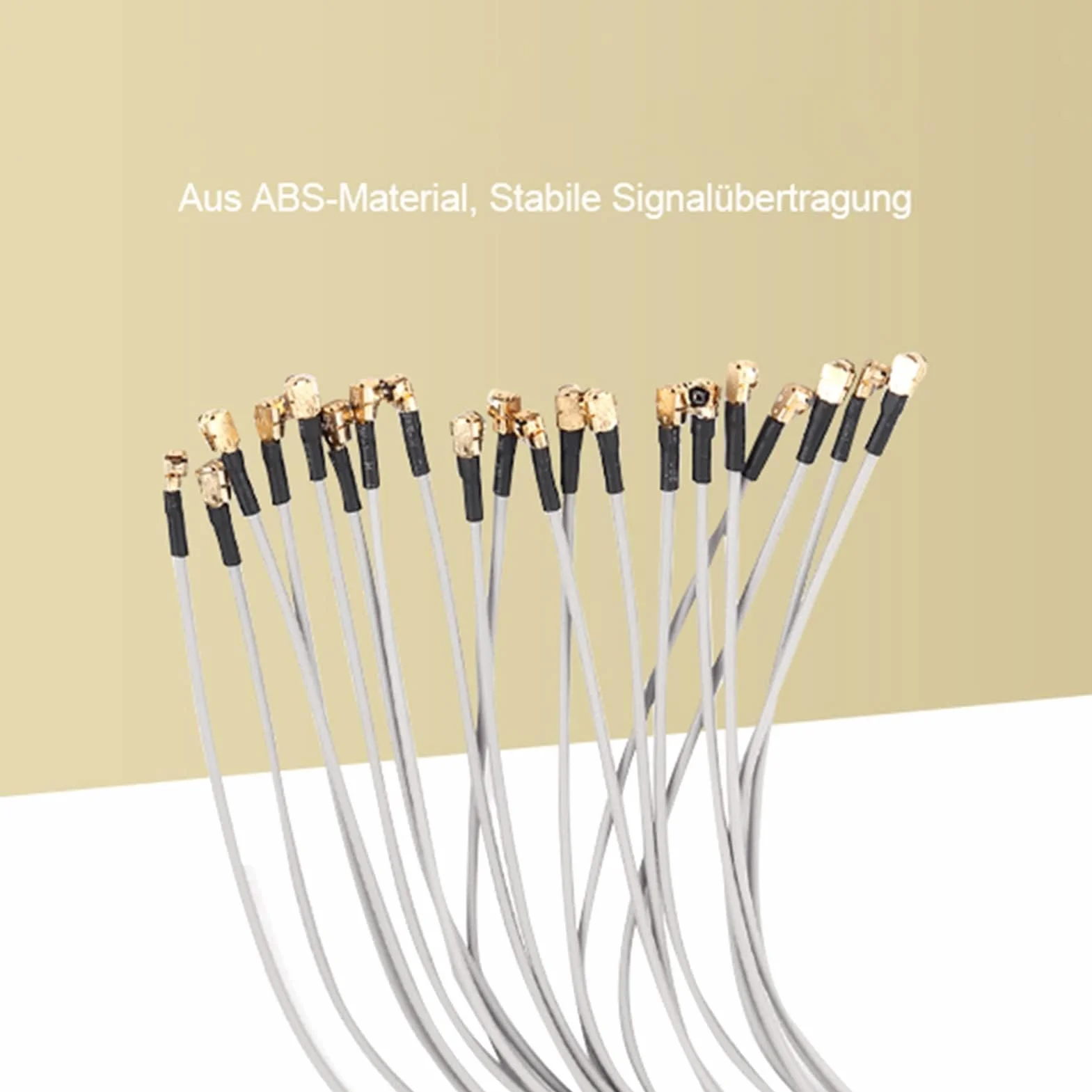 20 Sztuk Antena Odbiorcza 2.4G dla FrSky, Futaba, długość 15 Cm, Wysokiej Jakości z Materiałem ABS Złącze IPEX