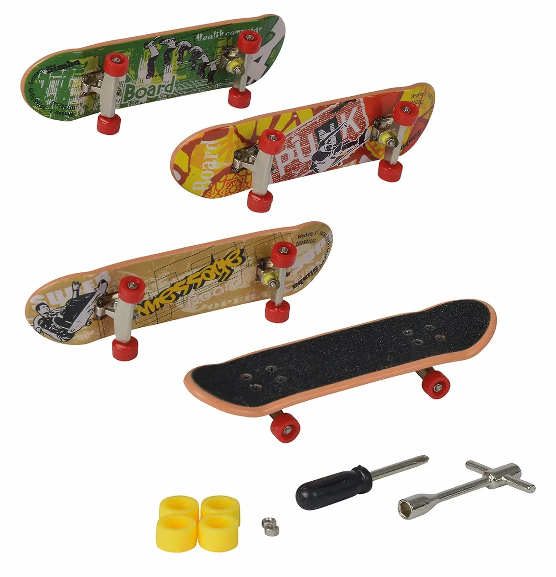 Simba X-Treme Finger Deskorolka 4pack