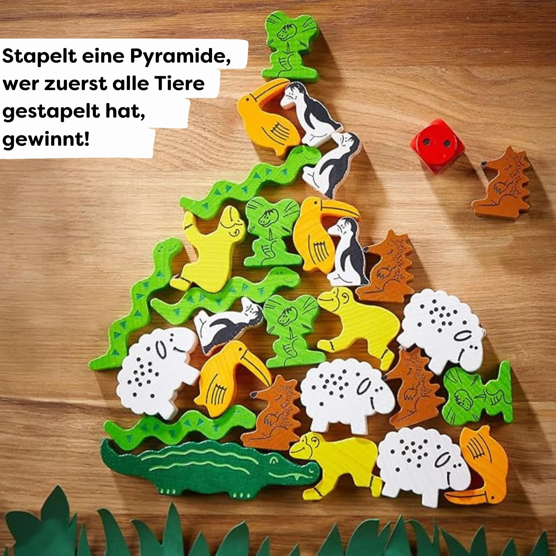 Tier auf Tier: Für 2-4 Spieler
