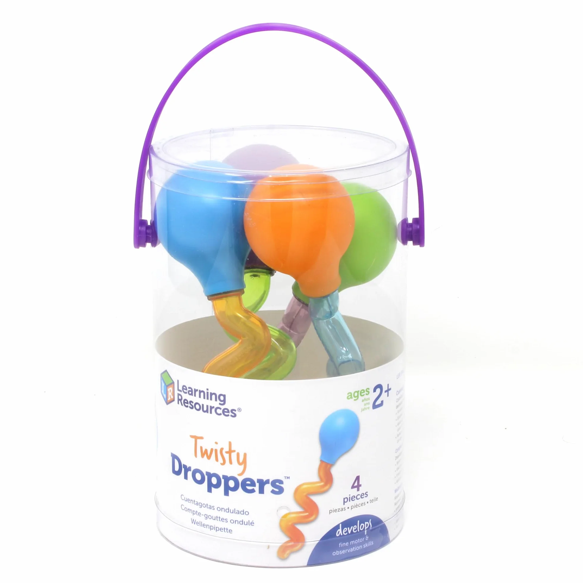 Learning Resources Twisty Droppers 4-Kawałek Zestaw