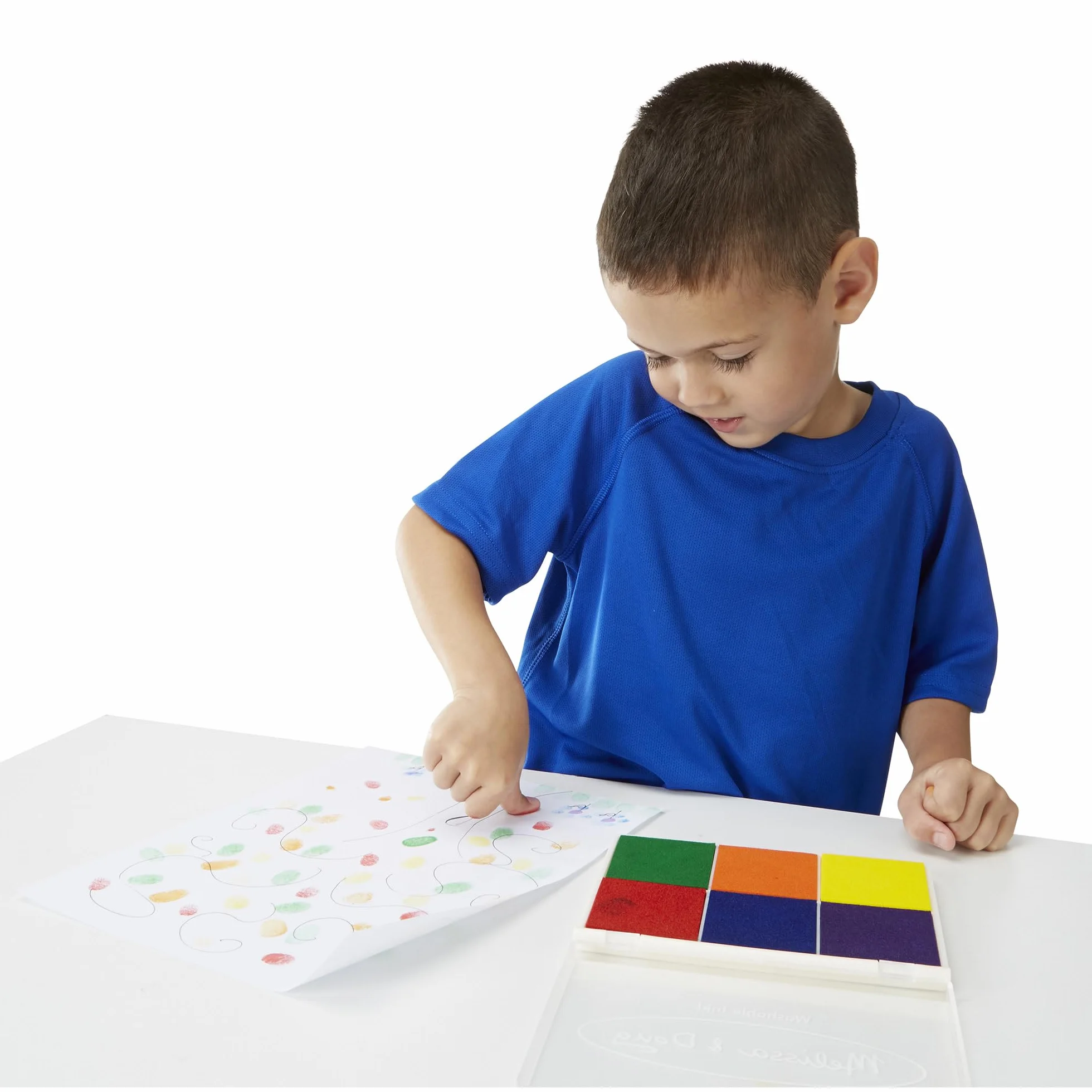 Melissa & Doug 11637 Poduszka do Stempli, Wielokolorowy, ‎16,76 x 13,46 x 2,54 cm; 0,18 g