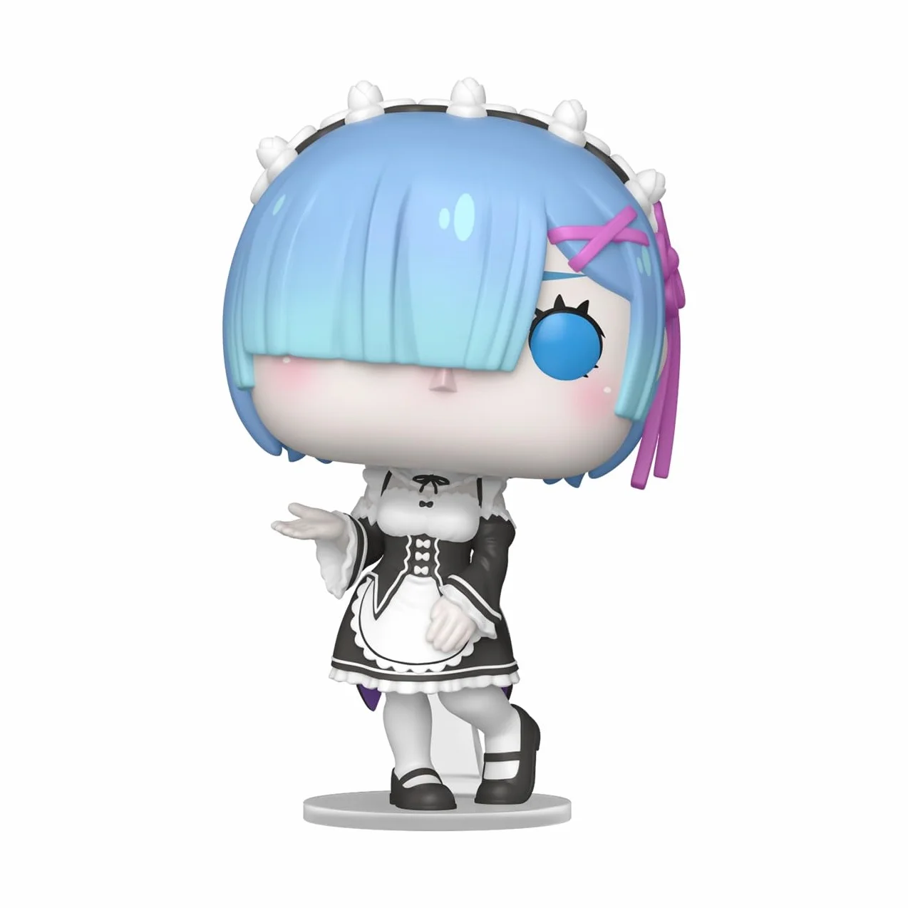 Funko Pop! Animacja: Król: ZERO - Rem - 1/6 szansy dla wariantu Chase - Re:Zero - Figurka winylowa do kolekcjonowania - pomysł na prezent - Oficjalny towar - Zabawki dla dzieci i dorosłych