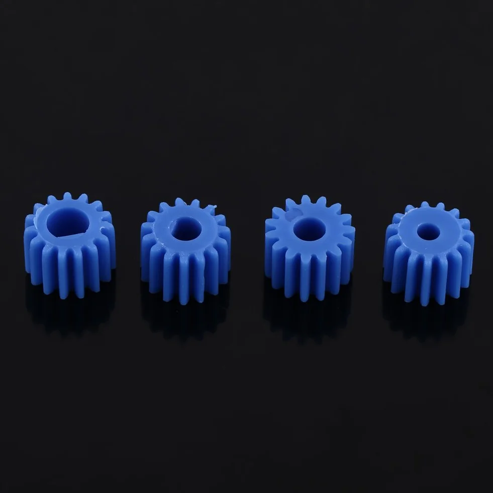 26 Sztuk Plastikowe Koła Zębate Wrzeciona Przekładnia ślimakowa Mini Gear 2 MM/2.3 MM/3 MM/3.17 MM/4 MM dla Modelu Samochodu Samolotu DIY Robot Zestaw Narzędzi