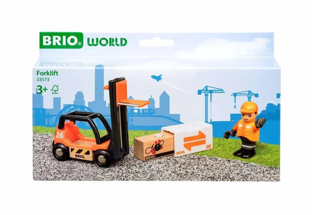 BRIO World - Gabelstapler