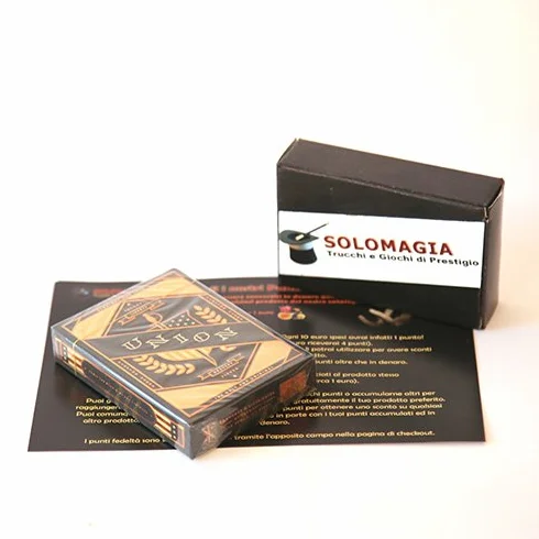 SOLOMAGIA Karty do gry w Union Play by Theory 11 – gry w karty – magiczne sztuczki i magia