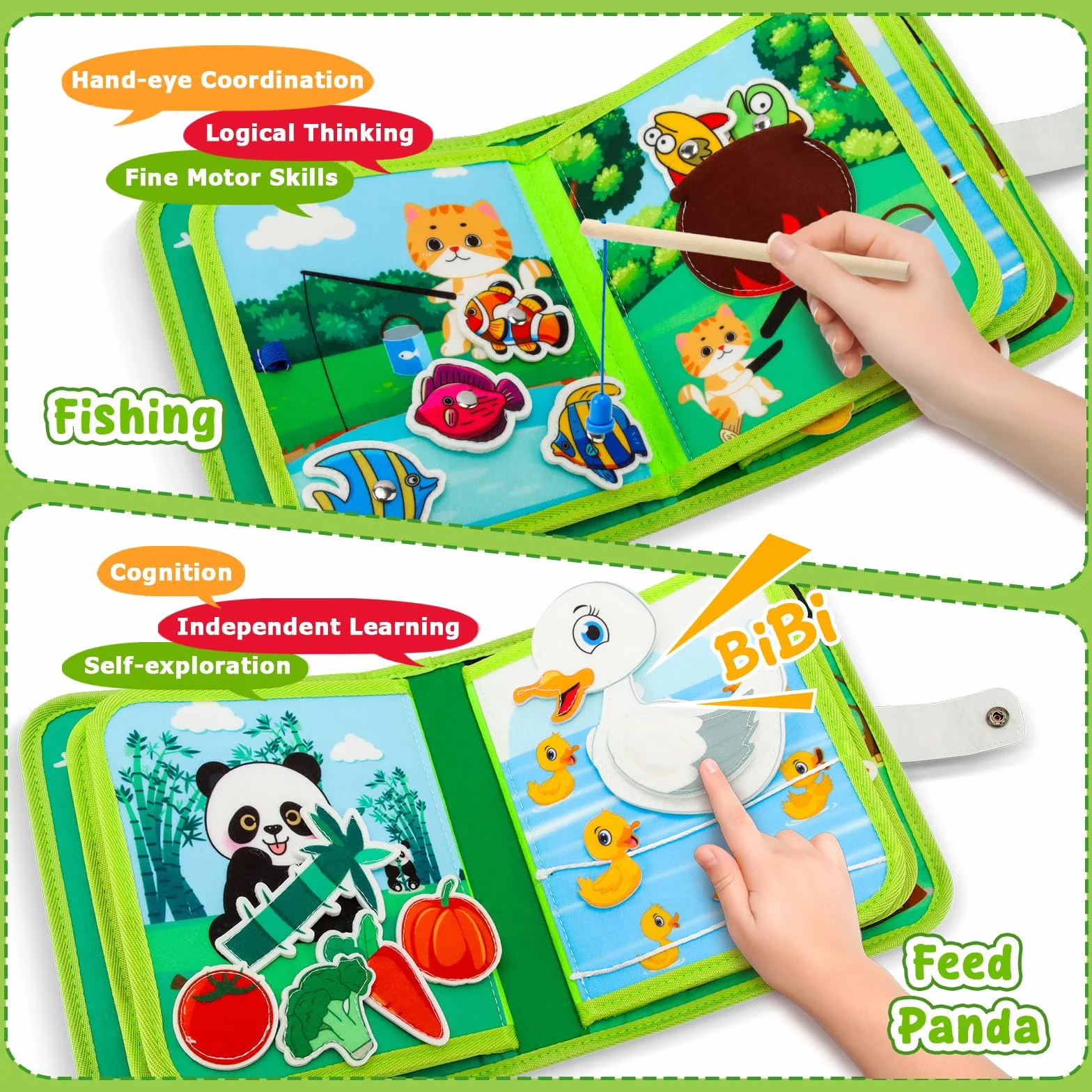 KETIEE Montessori zabawka dla dzieci od 1 roku życia, miękki filc, zabawka motoryczna dla dzieci, zabawka motoryczna do samolotu, samochodu, zabawka edukacyjna, prezent dla dzieci od 1, 2, 3, 4 lat