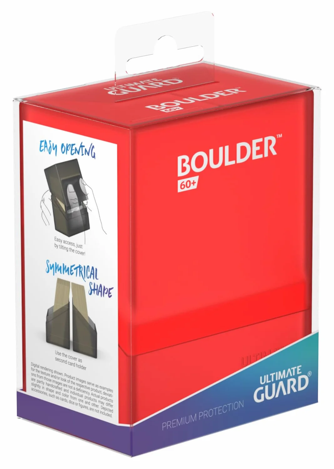 Ultimate Guard Unisex's UGD010891 pokrowiec, Ruby, 76 x 98,5 x 49,9 mm