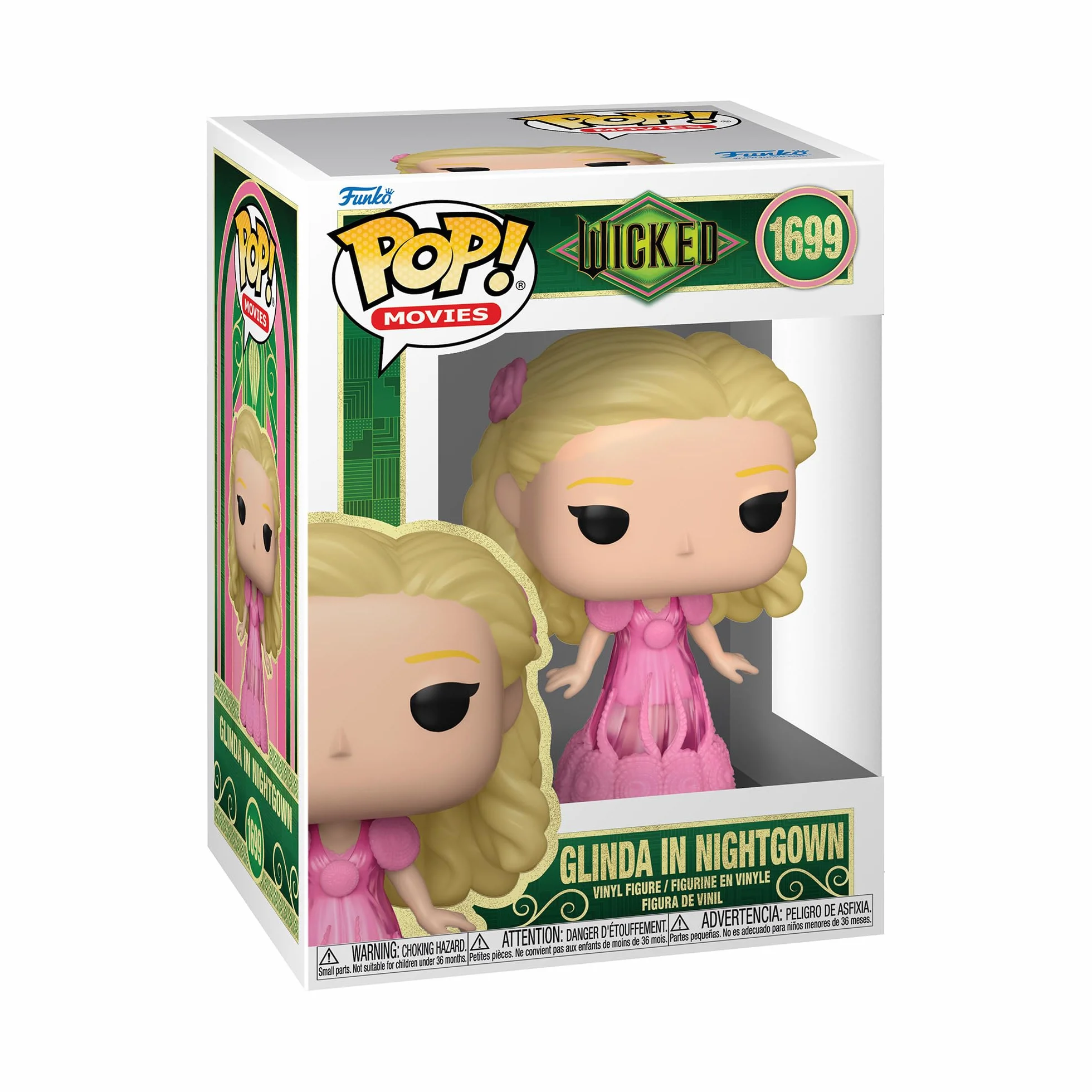 Funko Pop! Movies: WKD - Wicked - kolekcjonerska figurka winylowa - pomysł na prezent - oficjalny towar - zabawki dla dzieci i dorosłych - fanów filmów - figurka modelki dla kolekcjonerów i