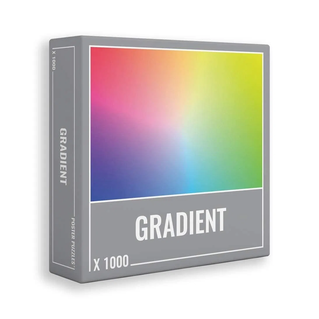Cloudberries Gradient Puzzle, Wielokolorowy