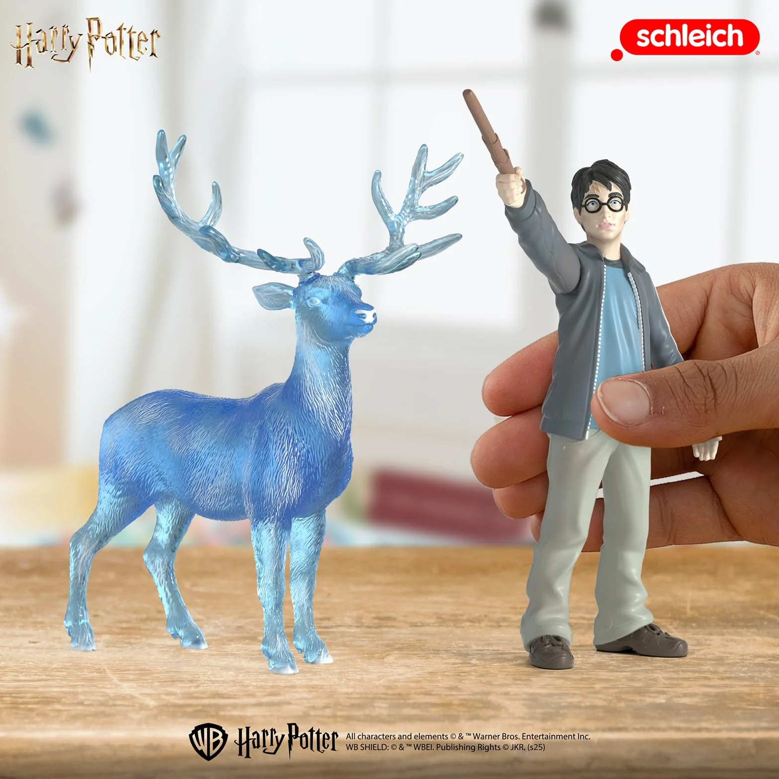 schleich 42680 Harry Potter i Patronus, od 6 lat, WIZARDING WORLD - figurka, 16 x 11 x 18 cm