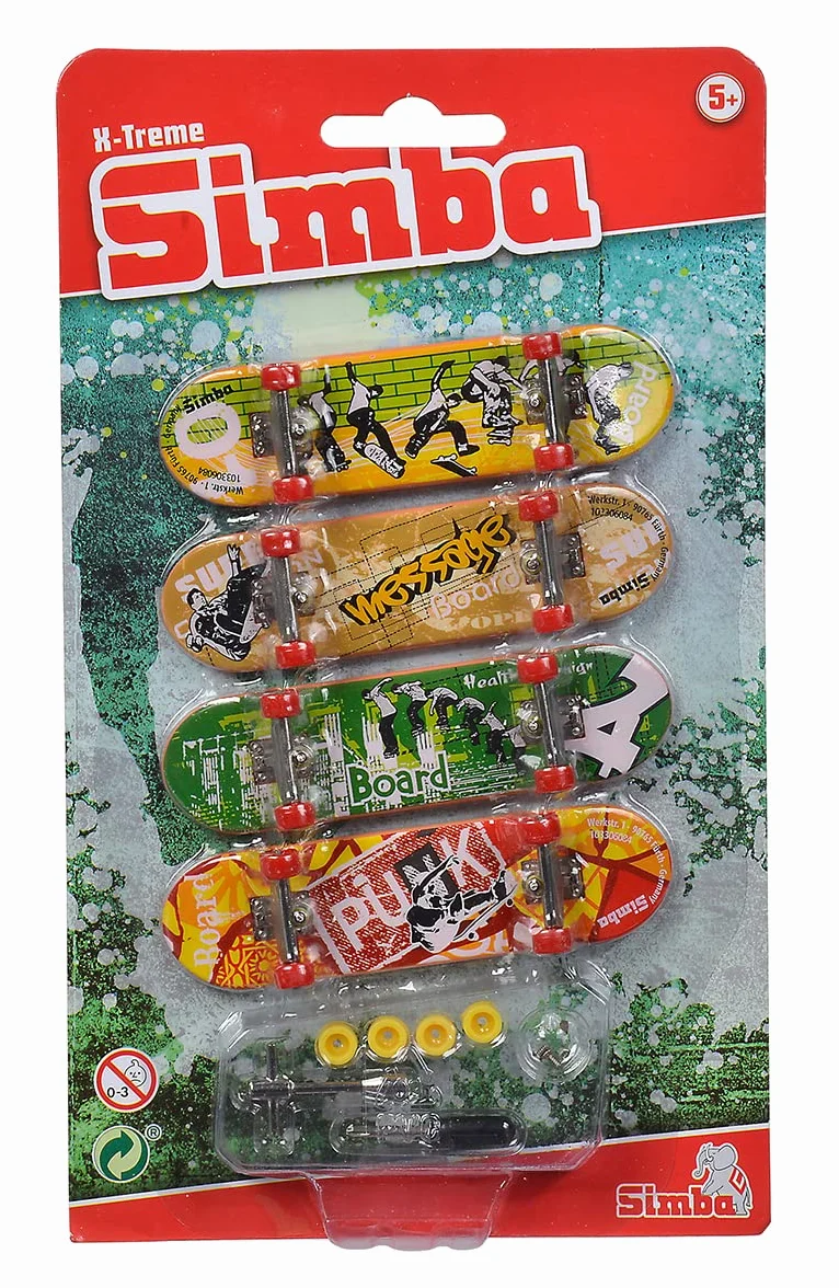 Simba X-Treme Finger Deskorolka 4pack