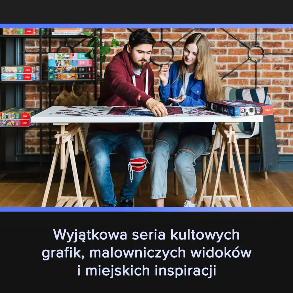 Trefl Premium Plus Quality - Puzzle The Impossible Maze: Zabawne Kapibary - 500 Elementów, Seria Ponadczasowych Motywów, Idealne Dopasowanie Elementów, dla Dorosłych i Dzieci od 10 lat