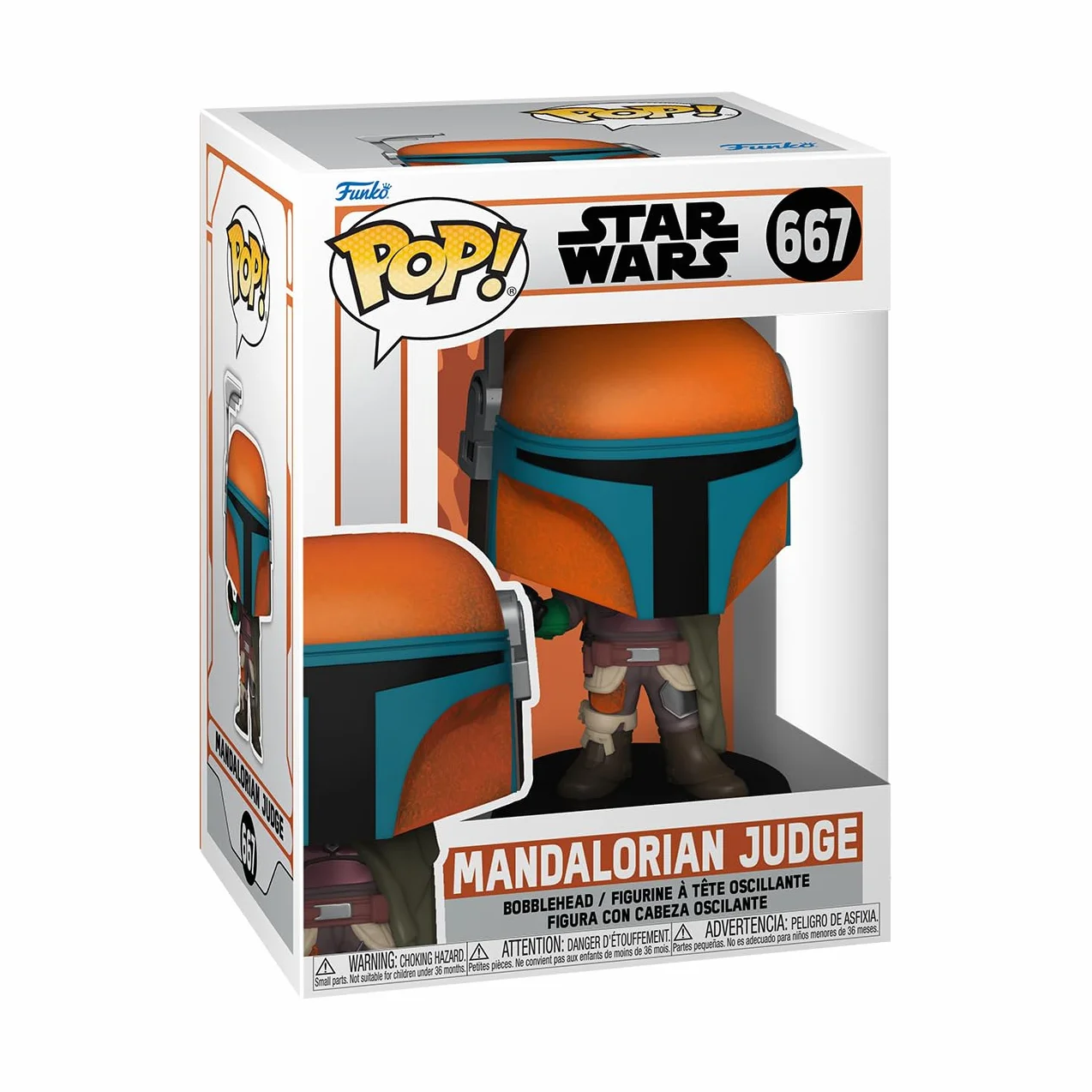 Funko POP! Star Wars: MND S9- Mandalorian Judge Macaroon - Star Wars: the Mandalorian - Kolekcjonerska figurka winylowa - Pomysł na prezent - Zabawki dla dzieci i dorosłych - Fani TV