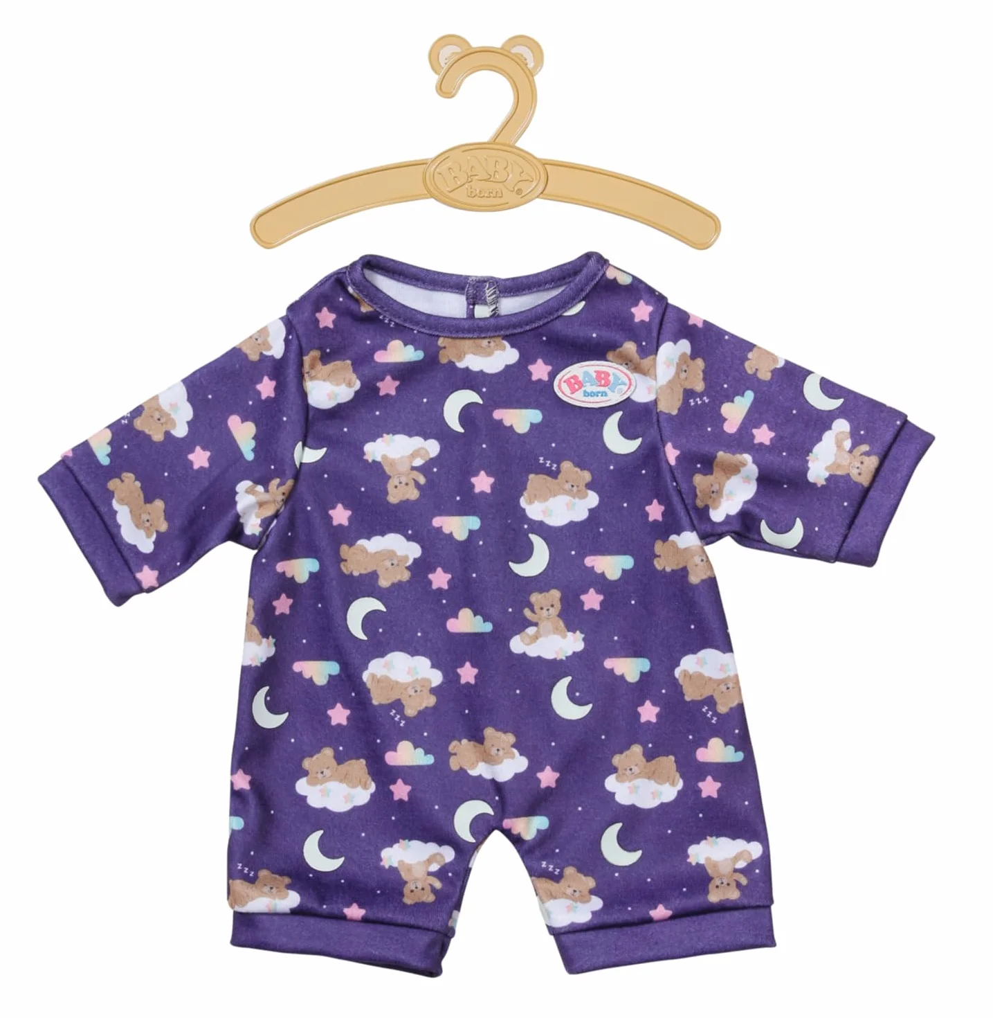 BABY born 836484 Teddy Schlafanzug Glow in The Dark, 43 cm