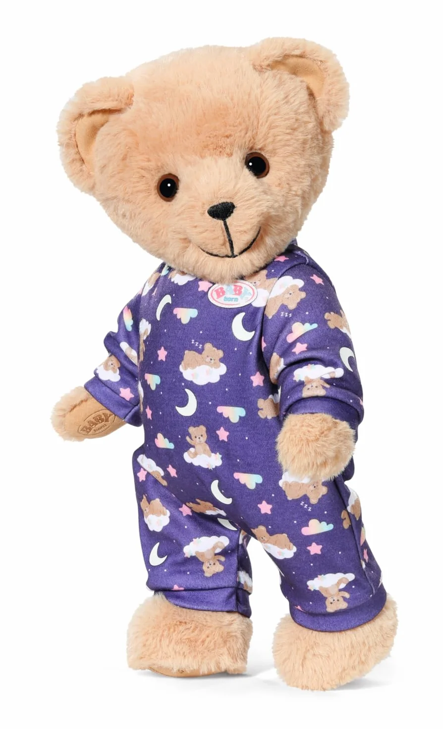 BABY born 836484 Teddy Schlafanzug Glow in The Dark, 43 cm