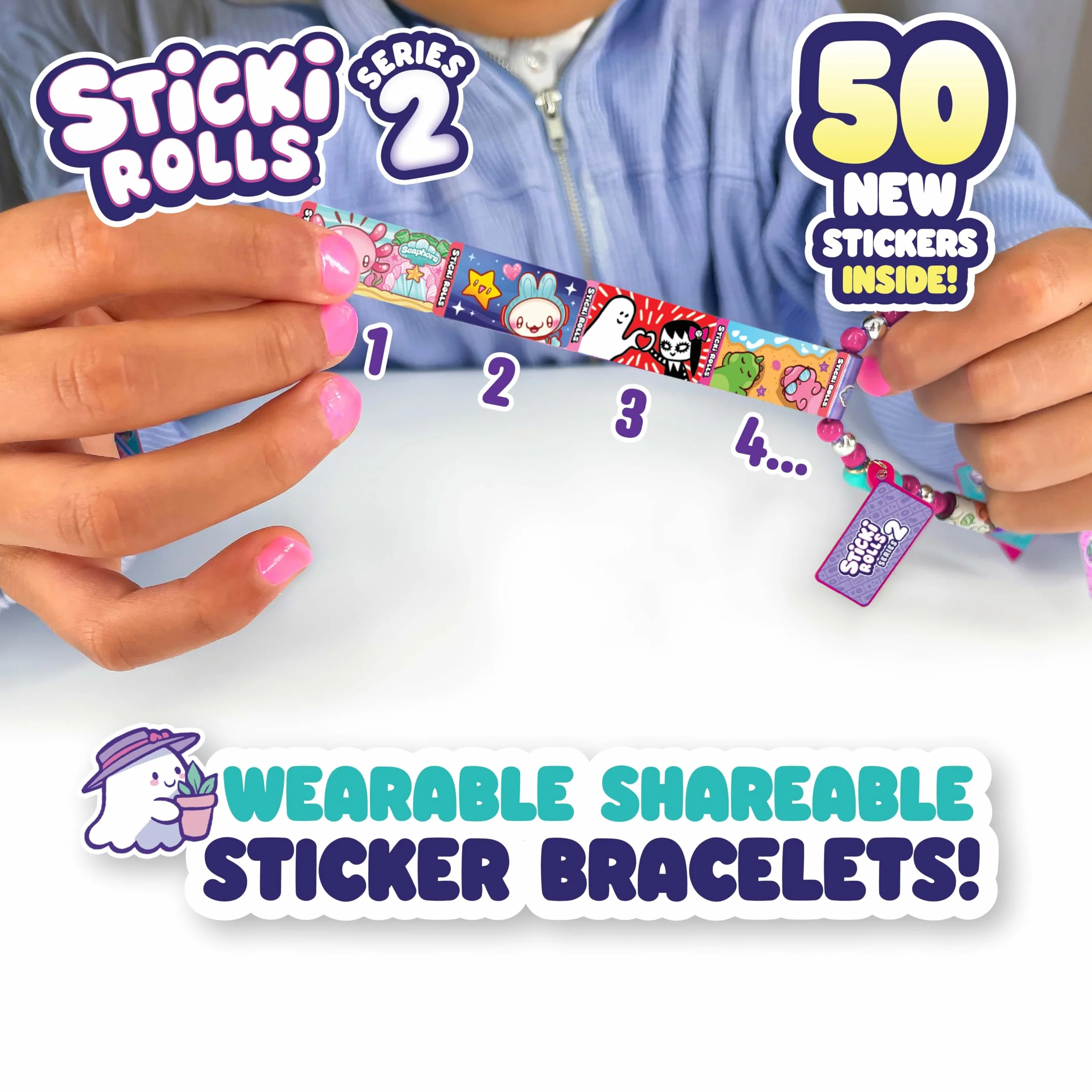 Sticki Rolls S2 Gravity Feed Sticki Band Capsule 24-częściowy zestaw
