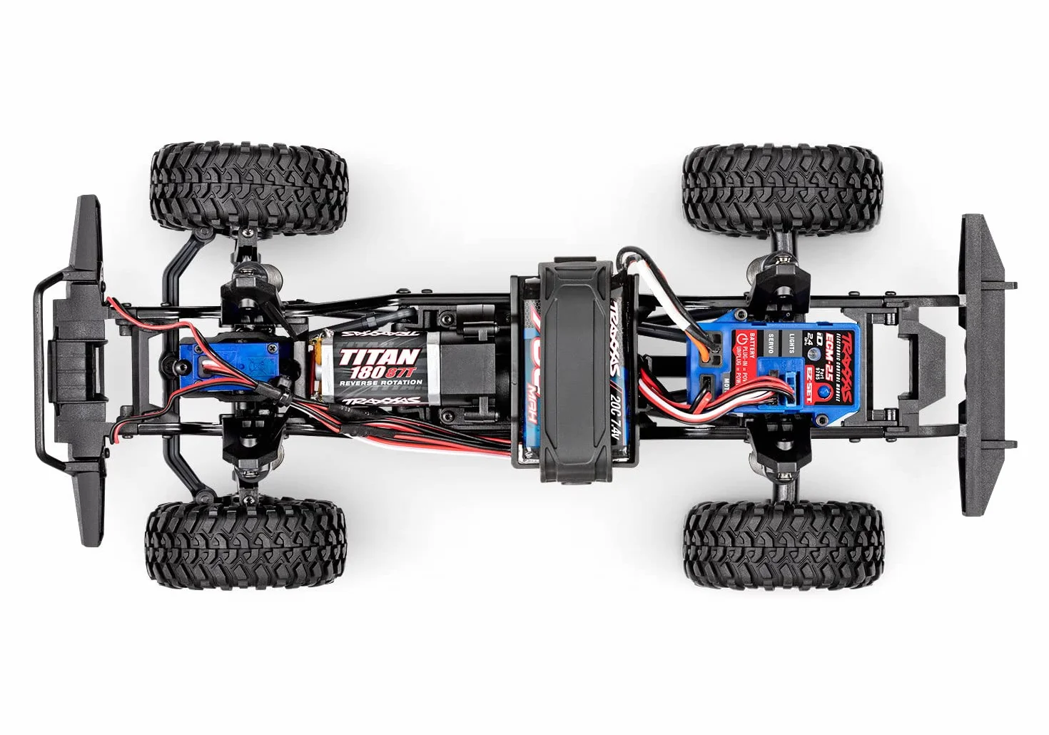 Traxxas TRX-4m LR Defender 4x4 Brushed 1:18 Auto RC Electric Crawler Napęd na 4 koła (4WD) gotowy do pracy (RTR)