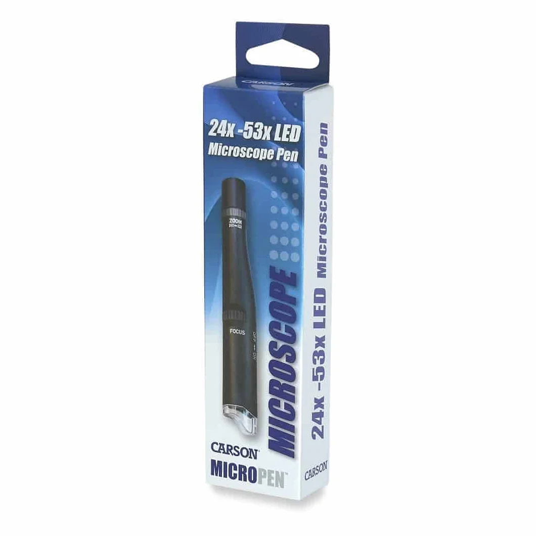 Carson MicroPen 24x-53x rysik do mikroskopu i lupy z LED (MP-300)