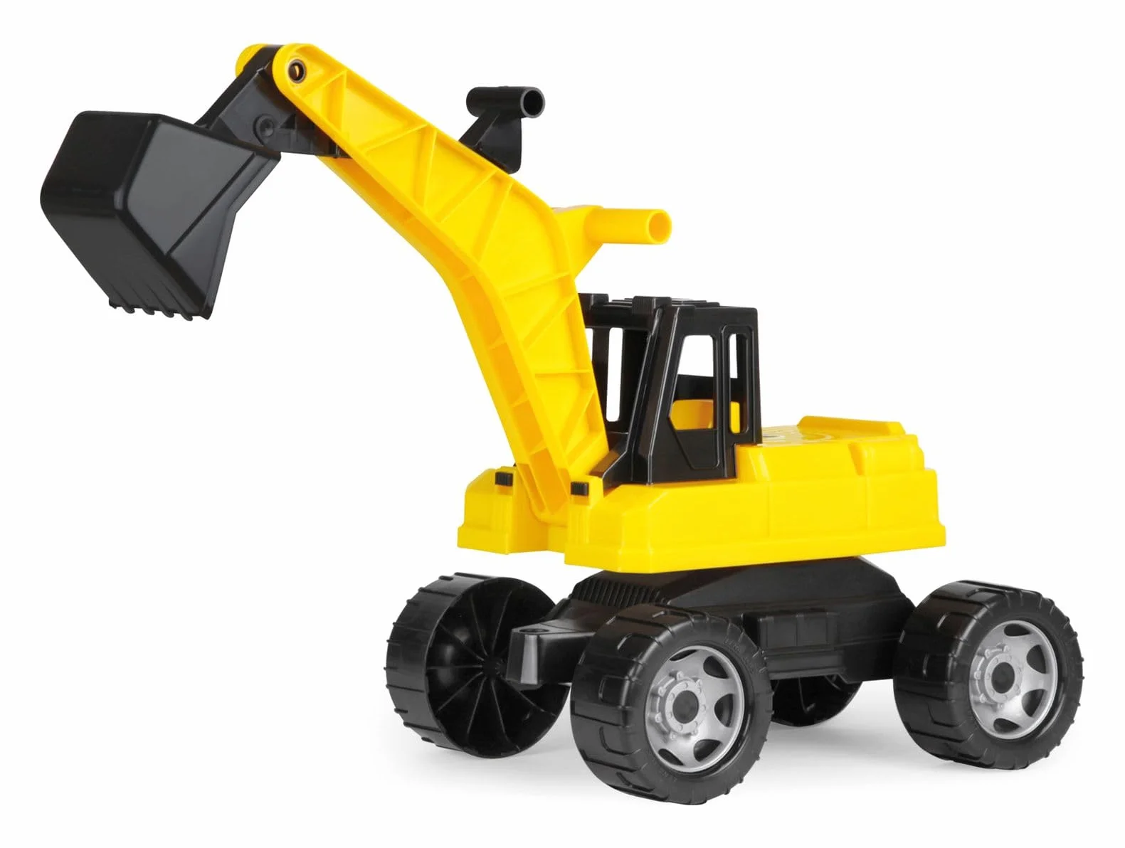 Lena Giga Trucks Zabawka Koparka, Czarny/Żółty, Od 18 miesięcy, 2017