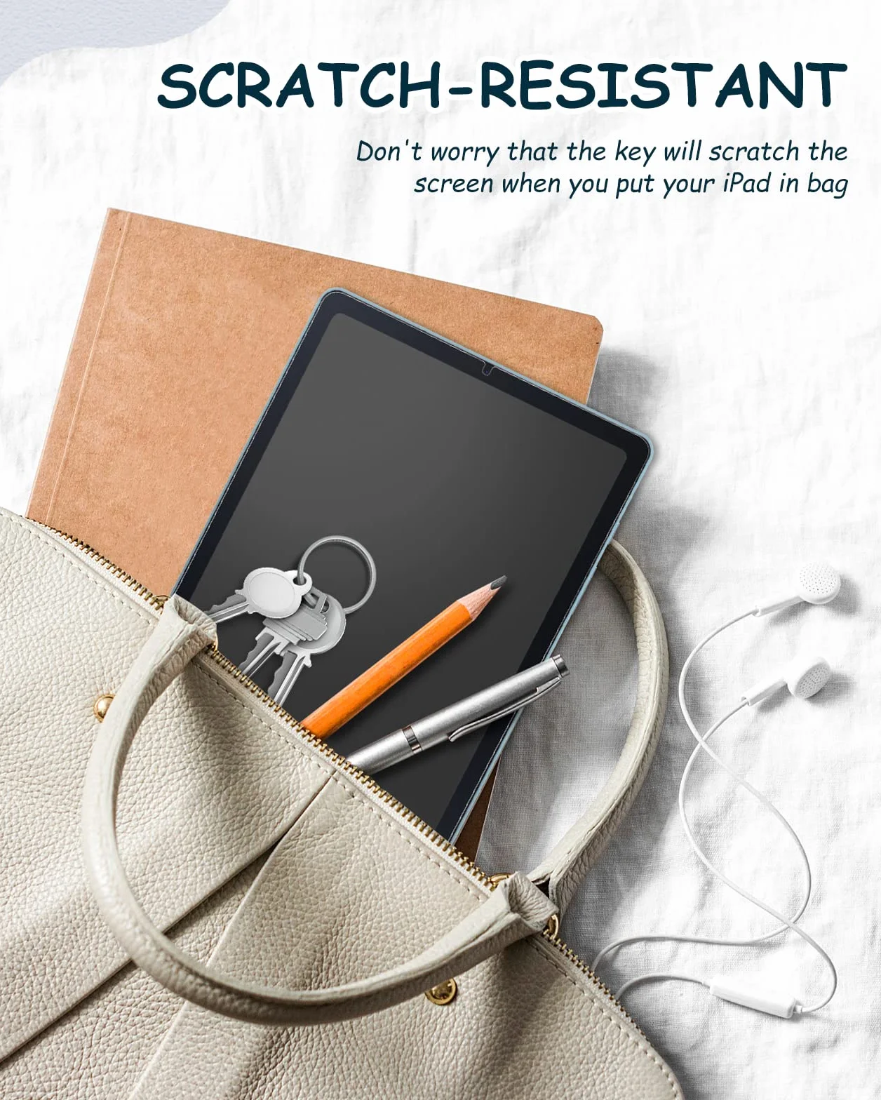 TiMOVO 2 Pack Paper Screen Protector for Galaxy Tab S6 Lite 10.4 Inch(2022/2020) Tablet, Anti-Scratch PET Film Screen Protector for Samsung Tab S6 Lite, Write and Draw Like on Paper Easy to install