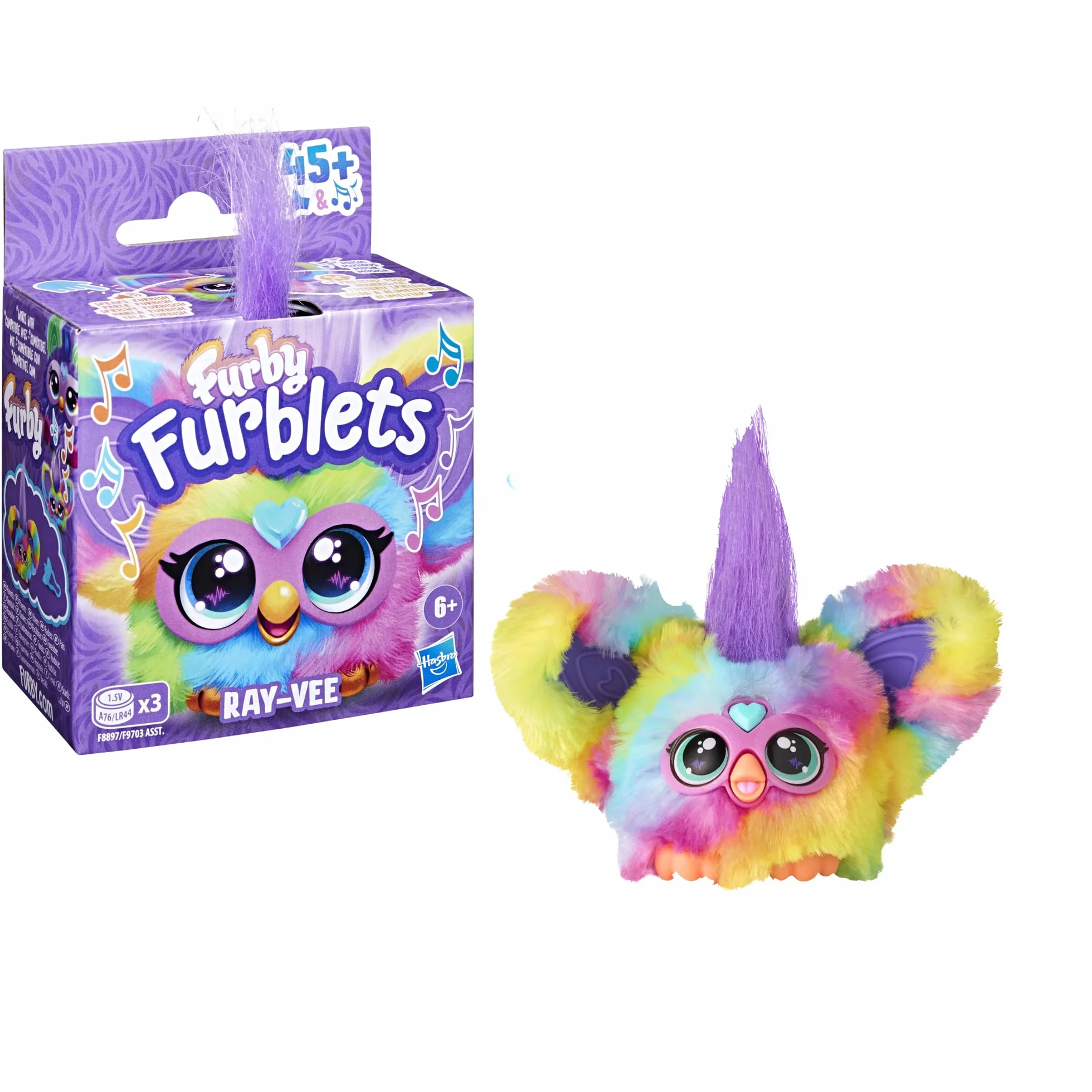 Furby Ray-Vee Furblets Zabawka Interaktywna, Wielokolorowy, Od 6 Lat