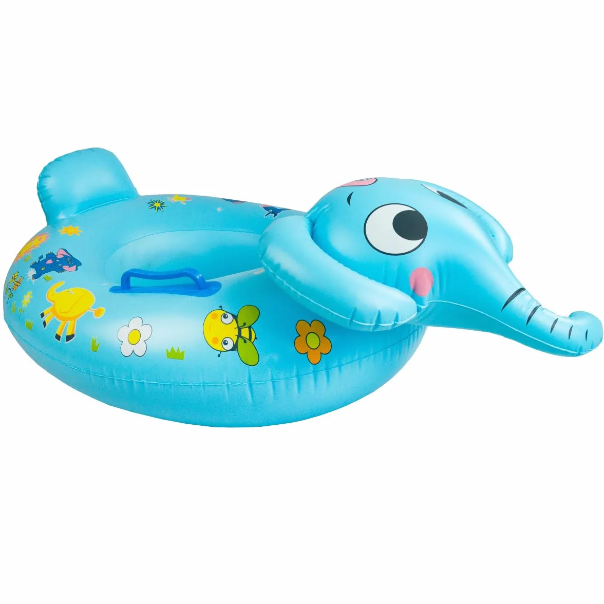 Martom Koło do pływania, słonia, ponton, nadmuchiwany pierścień do pływania, na imprezę, do wody, na lato, plażę, ponton dla dzieci, dla chłopców i dziewczynek, zabawa na basenie