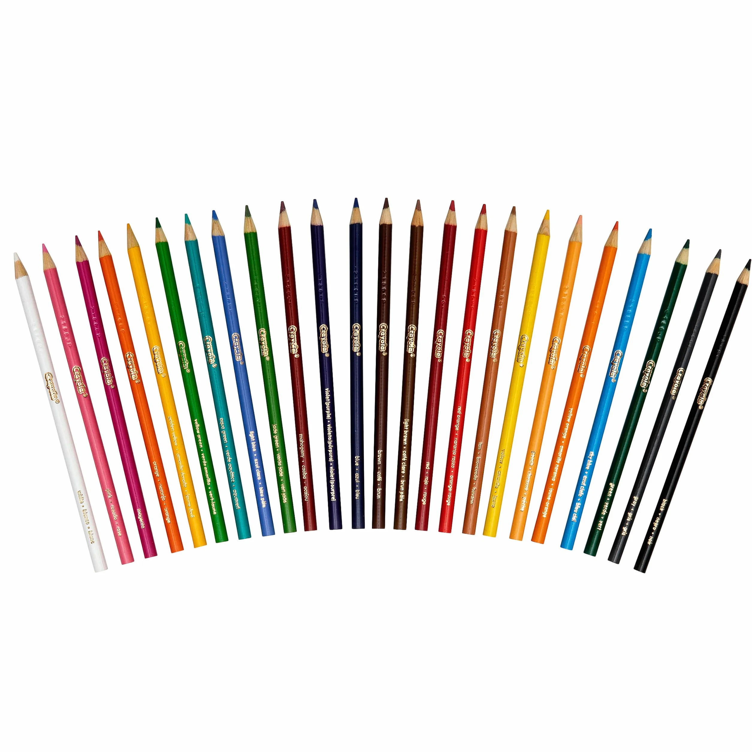 Crayola Kredki Ołówkowe, Wielokolorowy, 24 Sztuki