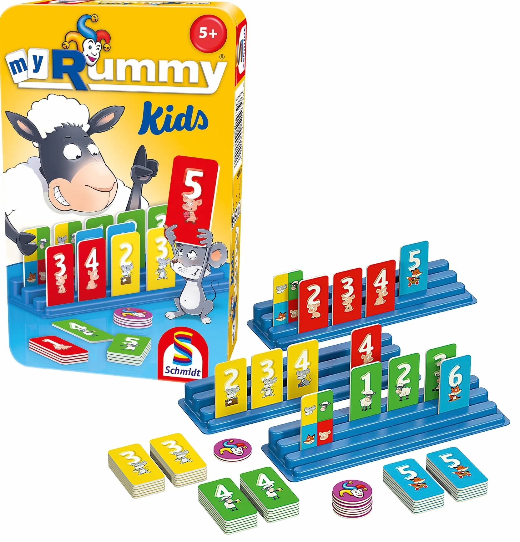 MyRummy® Kids: Bring-Mich-Mit-Spiel in Metalldose