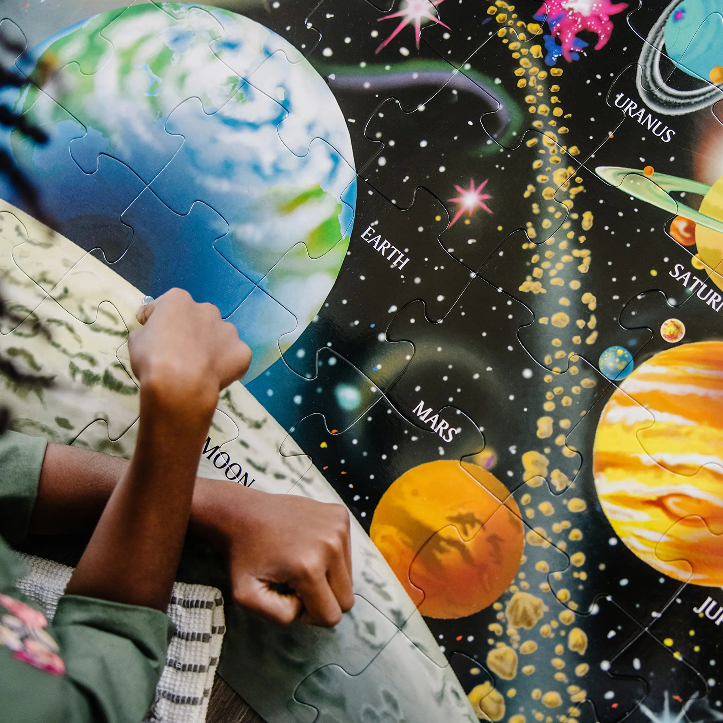 Melissa & Doug Solar System Floor Puzzle (48 pcs, 2 x 3 feet)