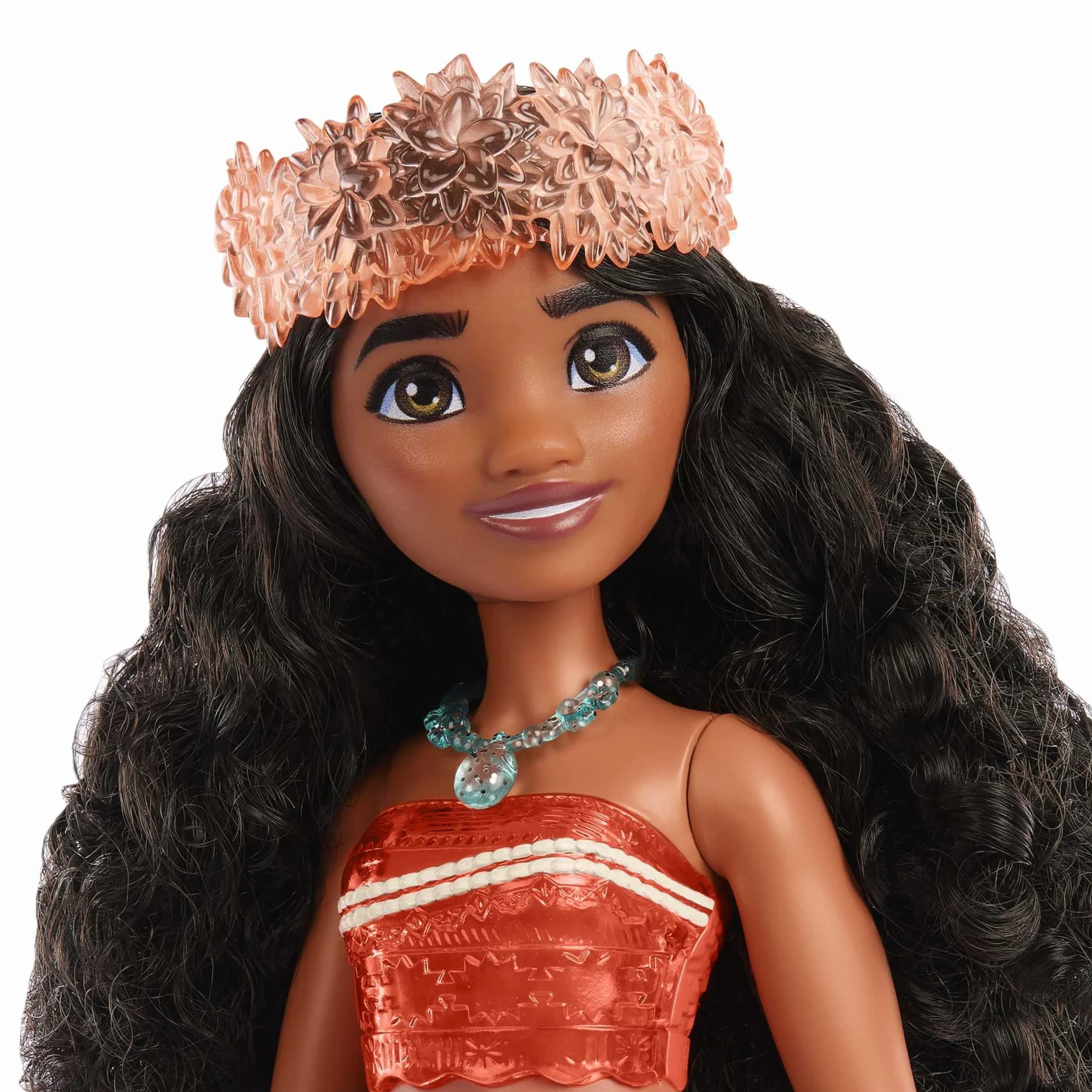Mattel Księżniczka Disneya Vaiana Lalka z punktami zgięcia, ubrankiem i akcesoriami inspirowanymi filmem Disneya, prezent dla dzieci HPG68