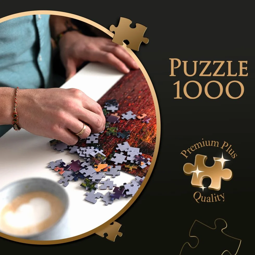 Trefl Premium Plus Quality - Puzzle Photo Odyssey: Widok na Gdańsk, Polska - 1000 Elementów, Niepowtarzalna Seria Fotograficzna, Idealne Dopasowanie Elementów, dla Dorosłych i Dzieci od 12 lat