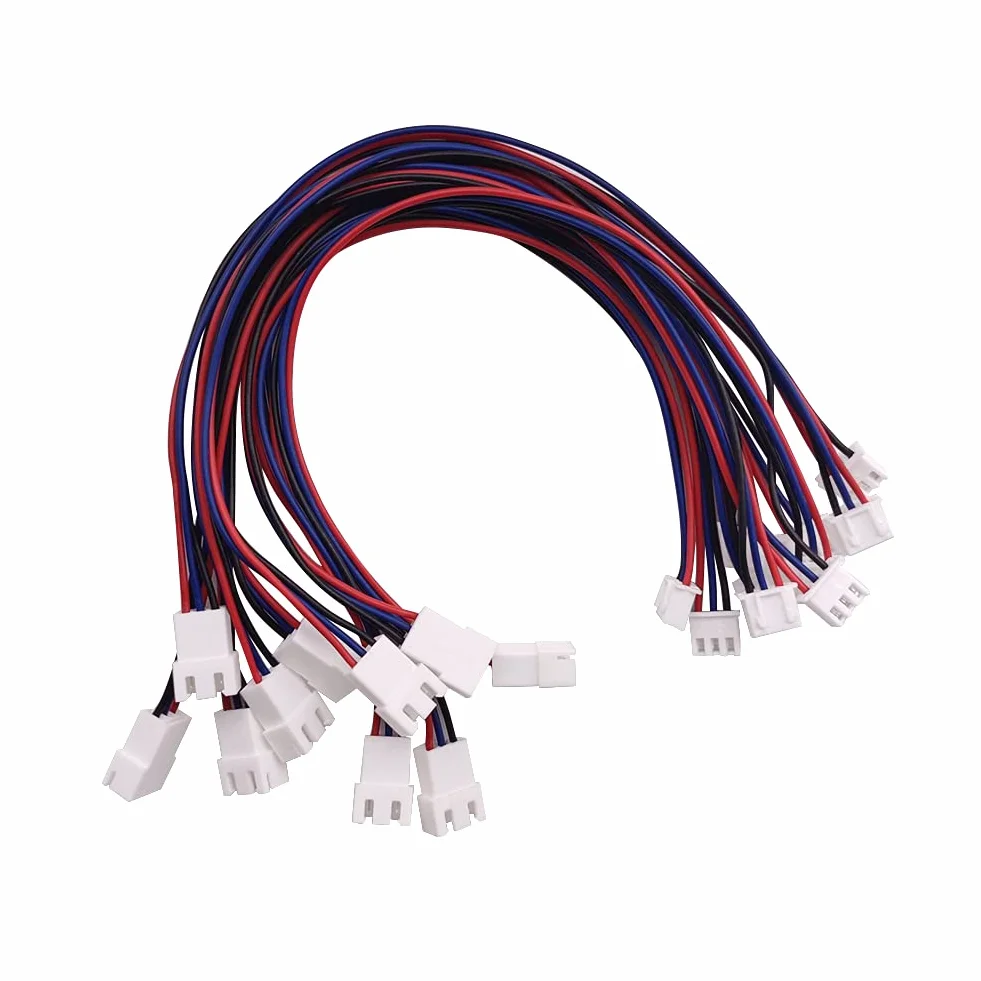YIXISI 10 PCS JST-XH 2S LiPo Ładowarka do Balansu Baterii Przedłużacz Kabla, Złącze Wtykowe JST 220mm, Przedłużacz Kabla do Ładowania Balansu Adapter do Zdalnie Sterowanego Drona DIY