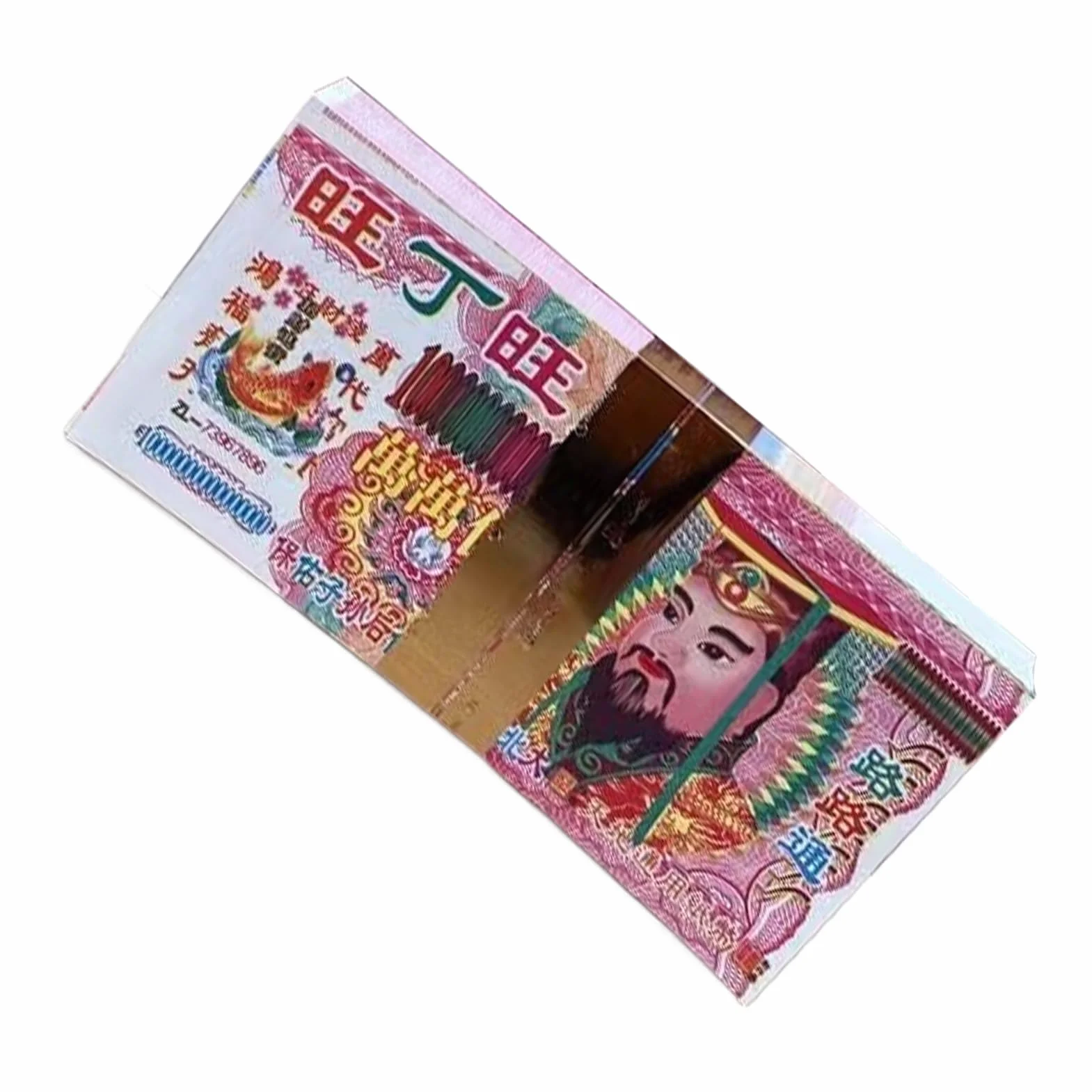 Ancestor Money, Joss Paper, 100 arkuszy papieru duchowego, 100 arkuszy tradycyjnego zestawu, symbol szczęścia dla rytuałów, ceremonie wzmocnienia więzi kulturalnych