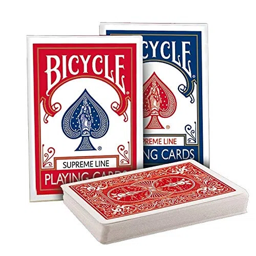 SOLOMAGIA Bicycle - Supreme Line Set - niebieski tył i czerwony tył