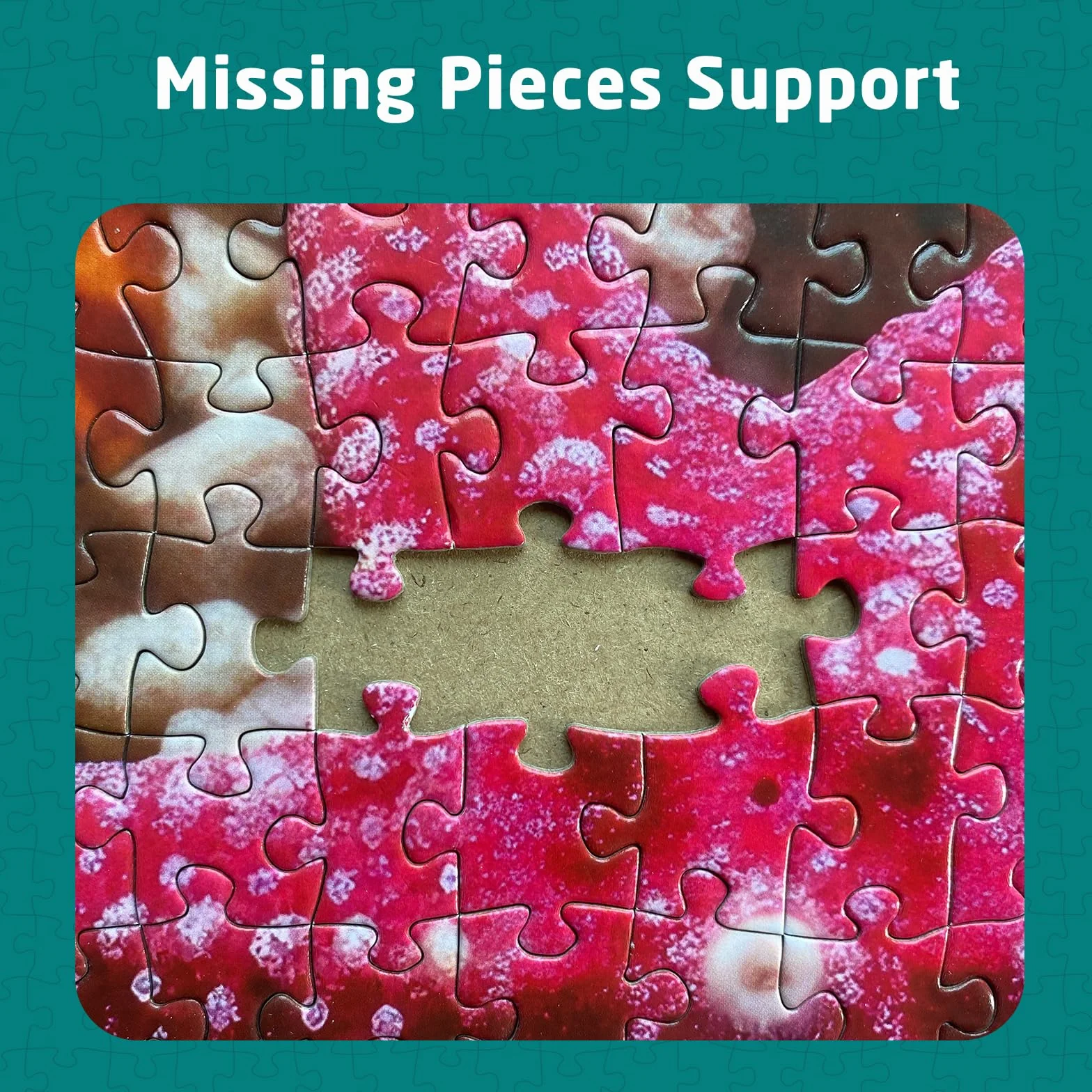 Puzzle dla dorosłych, 1024 sztuki, układanka myślącego psa z plakatem z tyłu, unikalne elementy dobrze pasują bez kurzu (58 x 58 cm)