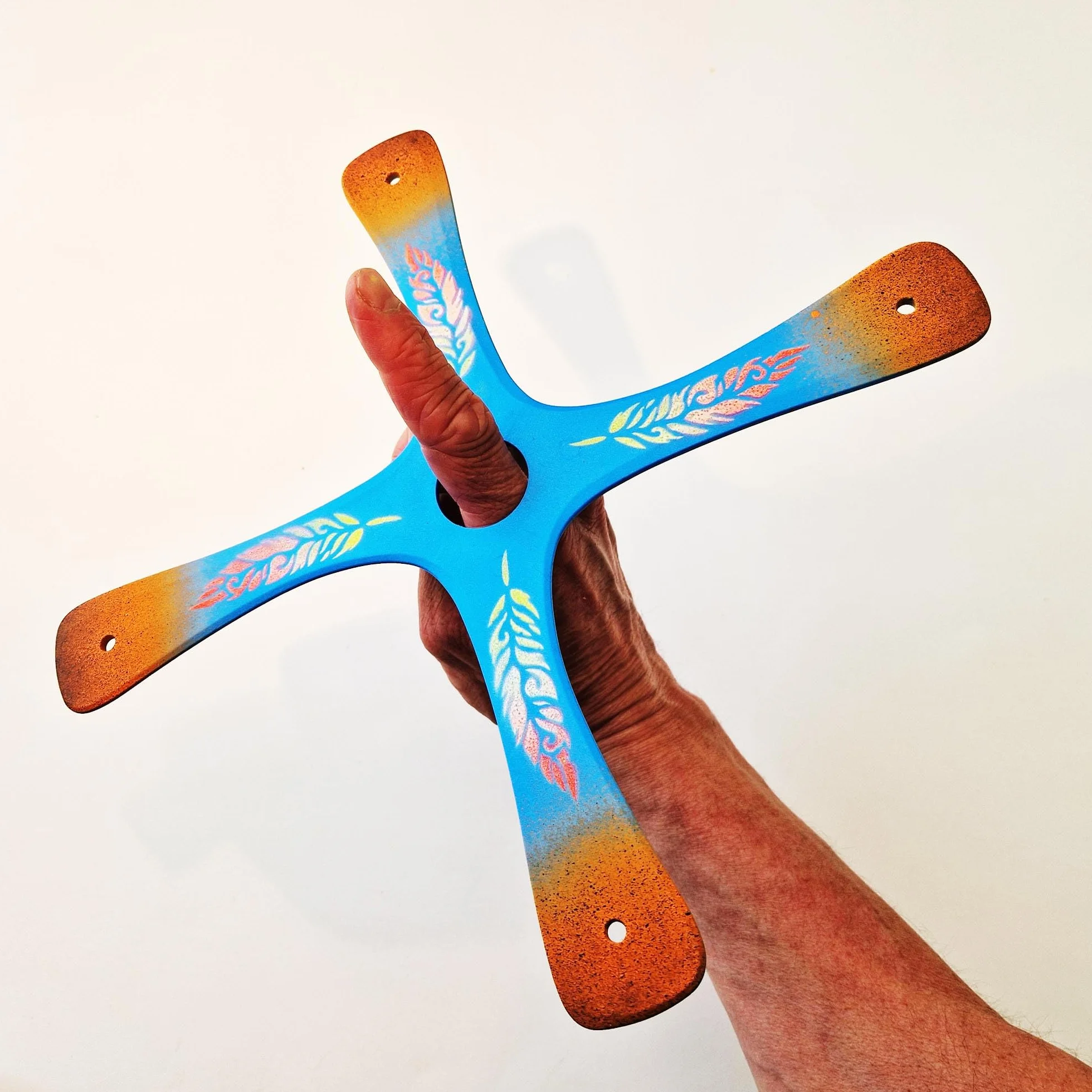 Boomerang S-Quad, bumerang dla początkujących lub dobrych dzbanków, stworzony przez Mistrza Świata, łatwy do uruchomienia, sporty na świeżym powietrzu, zasięg 20 m, postępuj zgodnie z instrukcjami