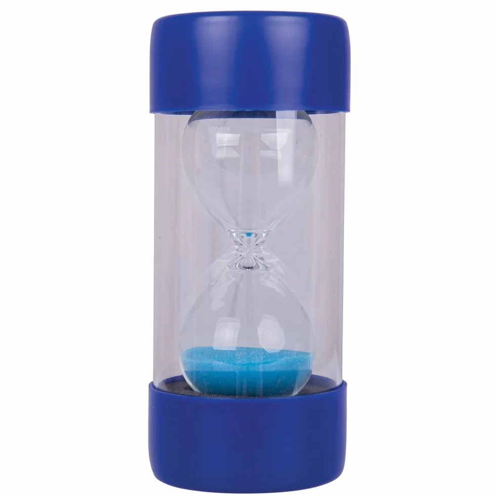 Bigjigs Toys 5 Minute Durable Ballotini Sand Timer Ideal for Home and Educational Purposes - Suitable for all ages