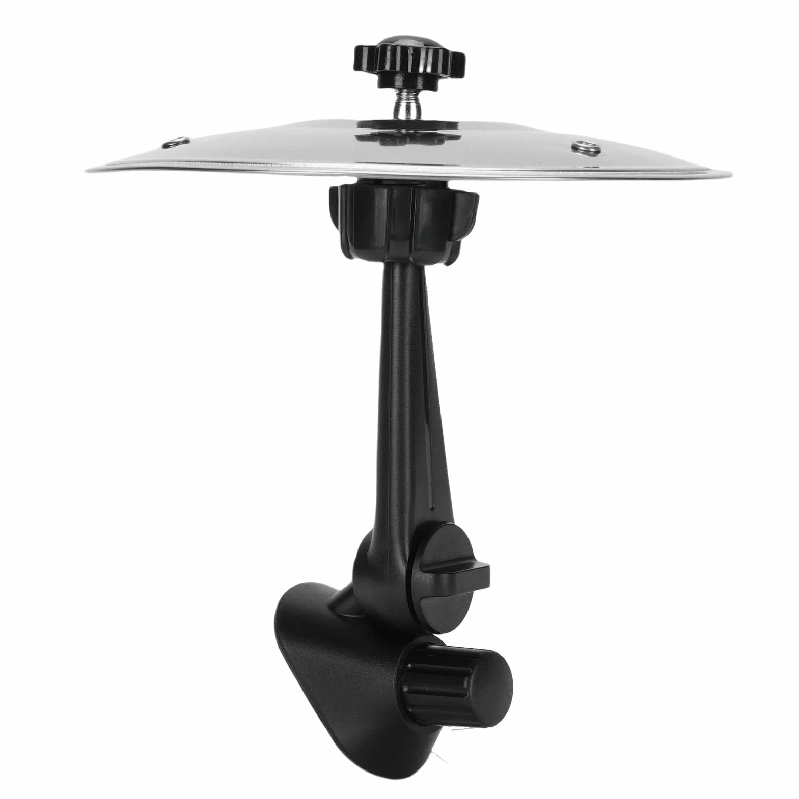 Car Cymbal, Air Vent Mini Bęben Cymbal, Clipon Typ dla Miłośników Muzyki, sprawiają, że Prowadzenie Samochodu będą Zabawniejsze (SILVER)