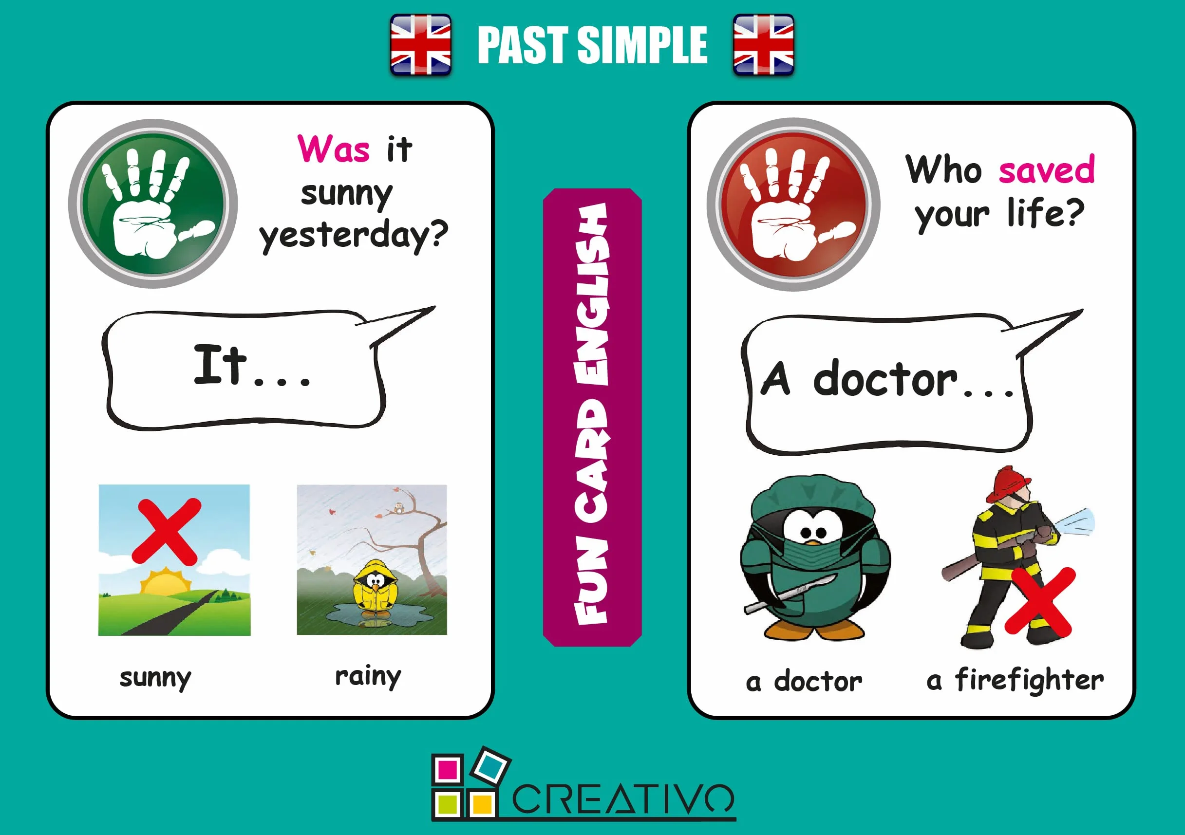 PAST SIMPLE FICHAS