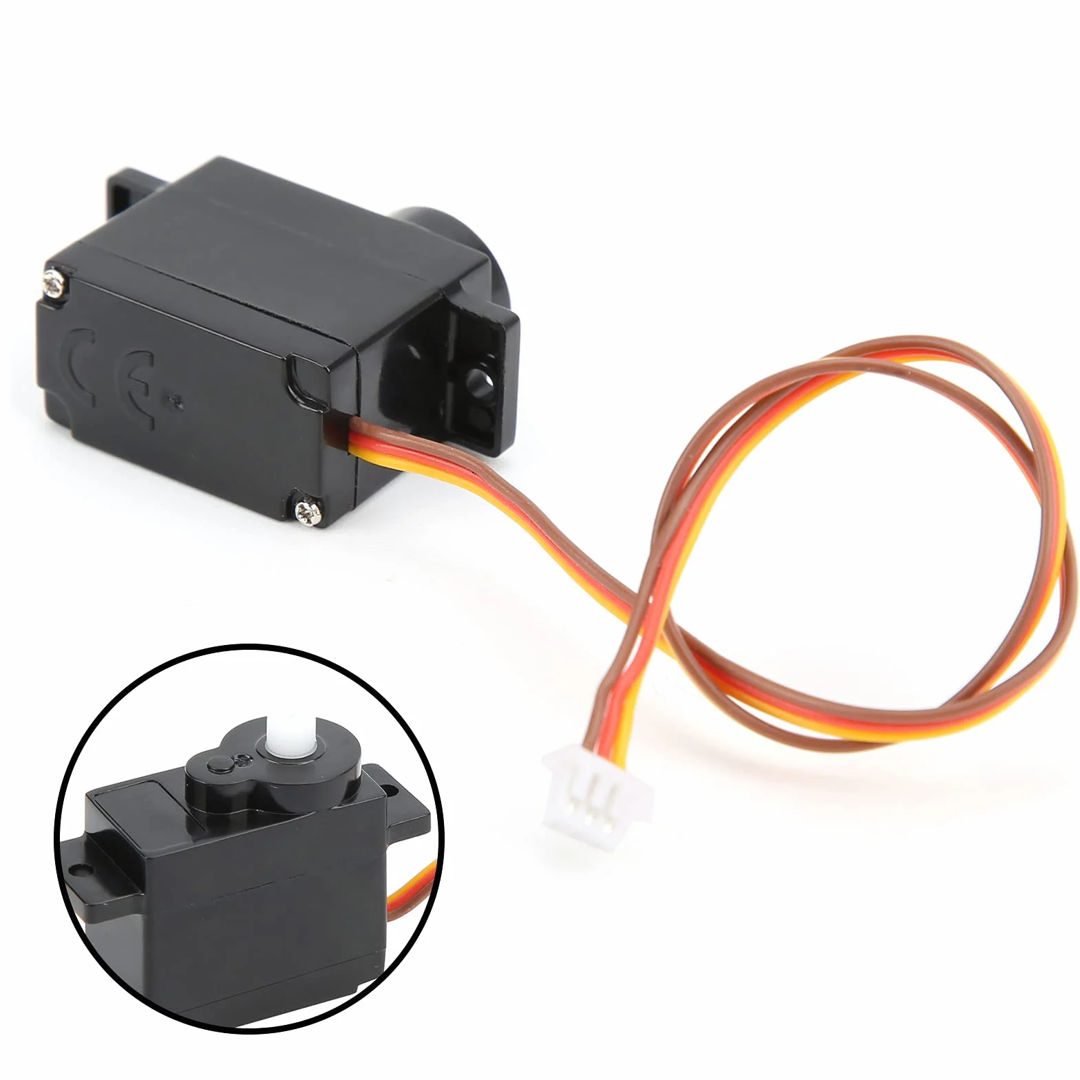 Stałopłat RC Samolot Servo z Ramieniem Serwomechanizmu i Podstawą Akcesorium RC do WLtoys XK X450, Ramię Serwomechanizmu i Akcesorium Podstawy RC