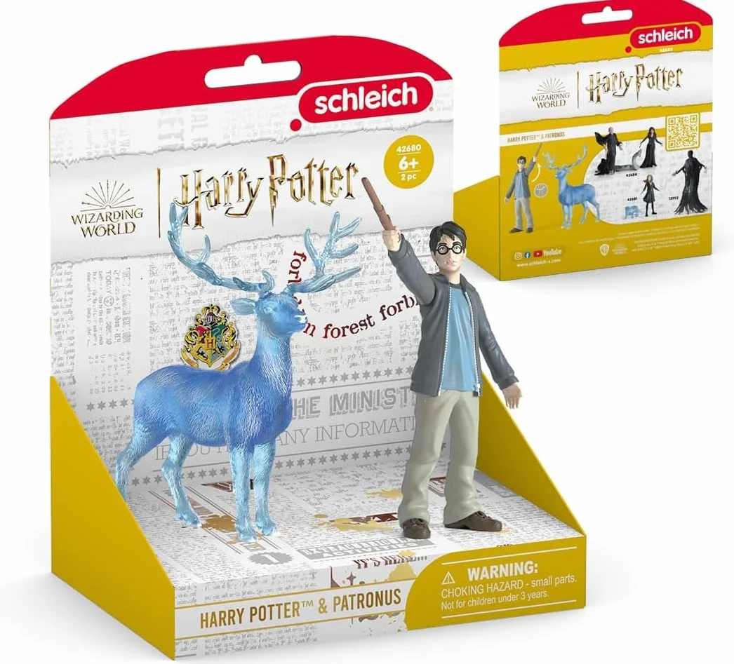 schleich 42680 Harry Potter i Patronus, od 6 lat, WIZARDING WORLD - figurka, 16 x 11 x 18 cm