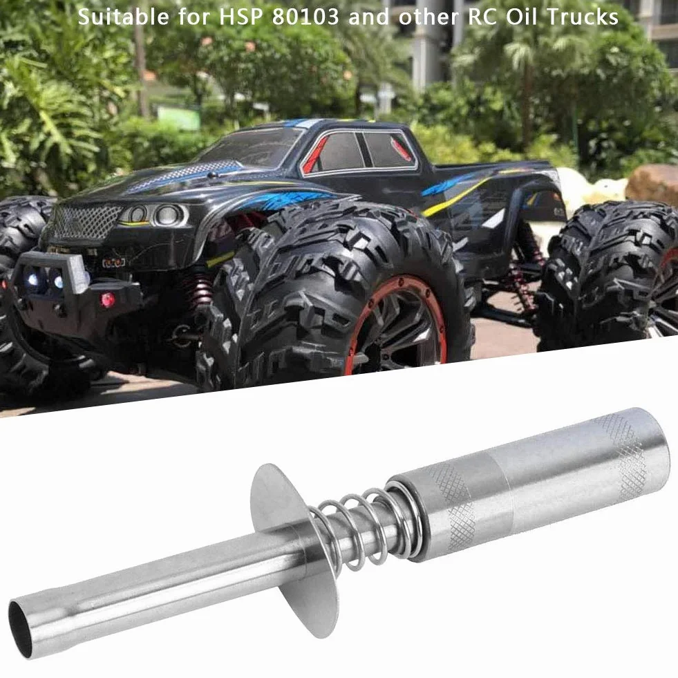 Świeca żarowa ze stopu aluminium Zapalniczka Świeca żarowa Zapalniczka 1/10 Akcesoria RC Nadaje się do ciężarówek olejowych HSP 80103 (Titan)