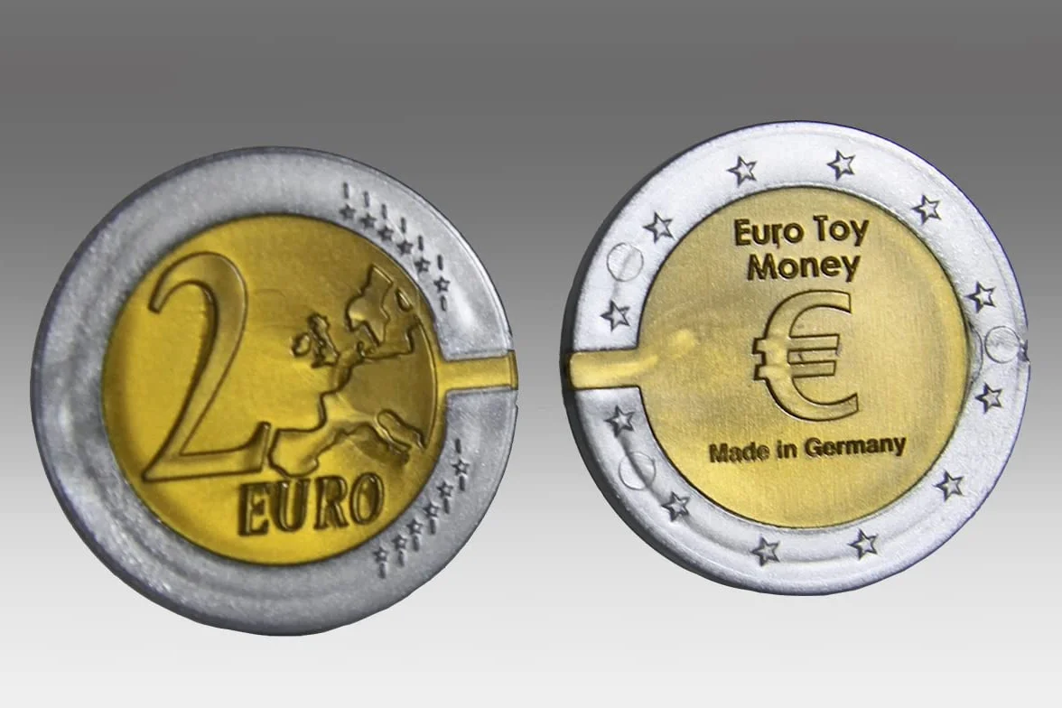 WISSNER 80610.08 aktiv lernen - 80 euro monety arytmetyczne - RE-Plastic, od 3 do 99 lat