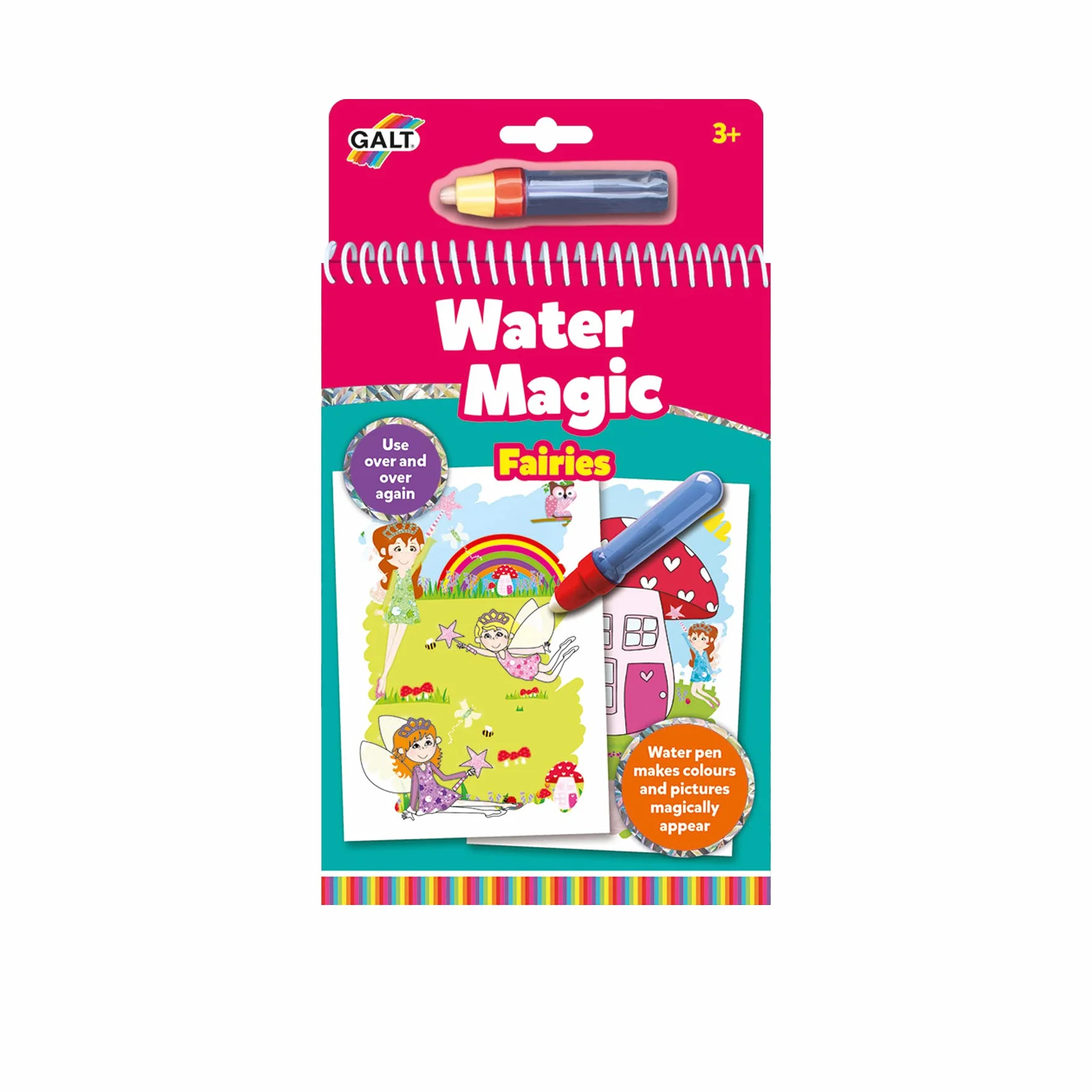 Galt Toys Water Magic Fairies Colouring Book for Children Ages 3+