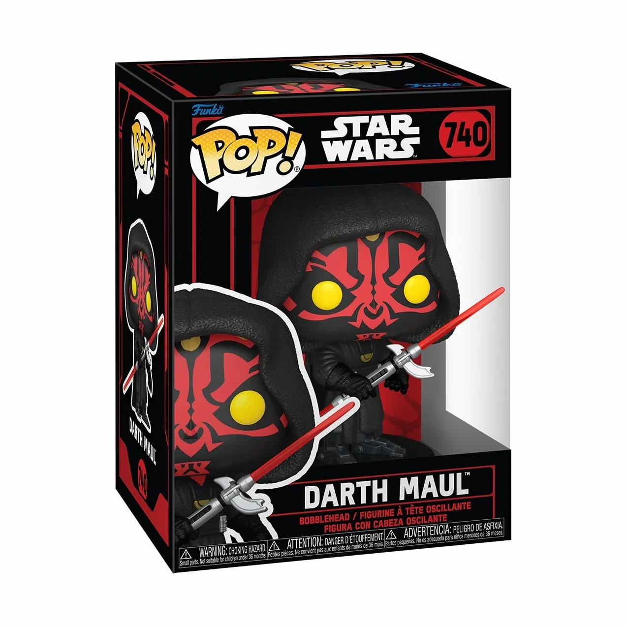 Funko POP! Star Wars: Star Wars Darkside - Darth Maul - Winylowa figurka kolekcjonerska - Pomysł na prezent - Oficjalny towar - Zabawki dla dzieci i dorosłych - Fani filmów