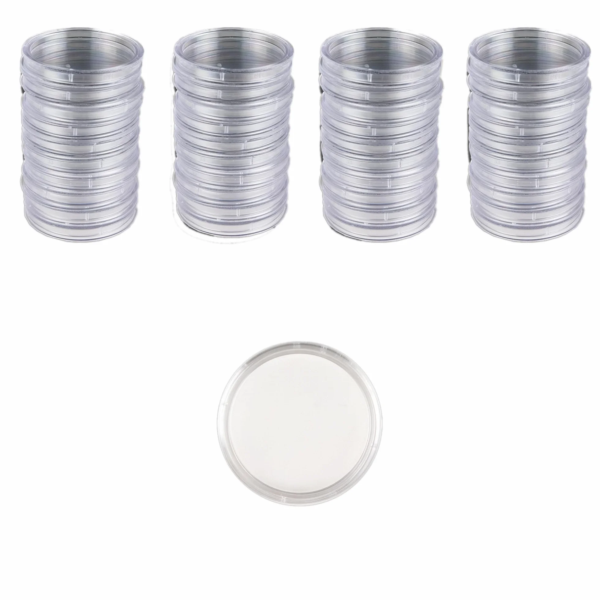 Prophila Collection 40 kapsułek na monety 26 mm np. na monety 2 € URO