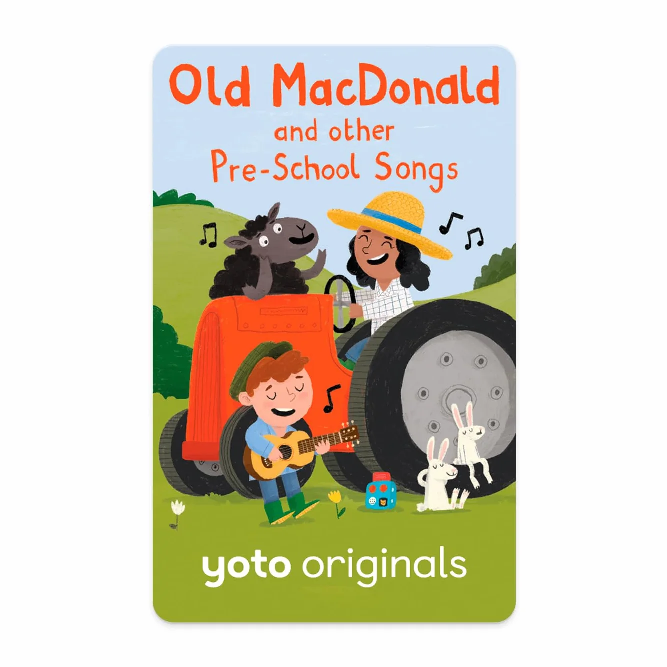 YOTO - Old MacDonald and Other Pre-School Songs - Muzyka w języku angielskim do słuchania na Story Box dla dzieci Player Mini, piosenki od 1 lat i więcej
