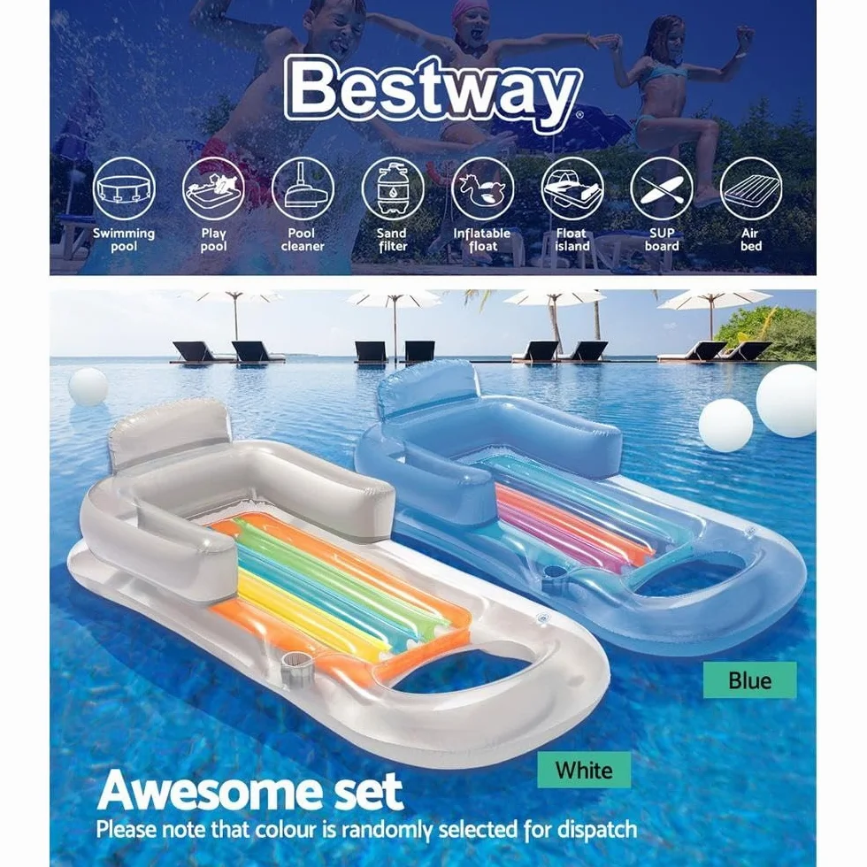 Bestway 43028 – materac dmuchany 161 x 84 cm "Designer" (wersja UE)