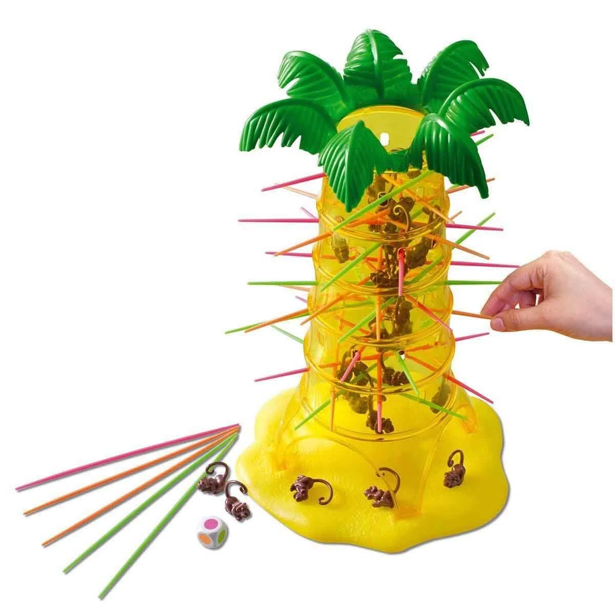 Mattel Games Czy uda Ci się powstrzymać małpki przed upadkiem, 52563
