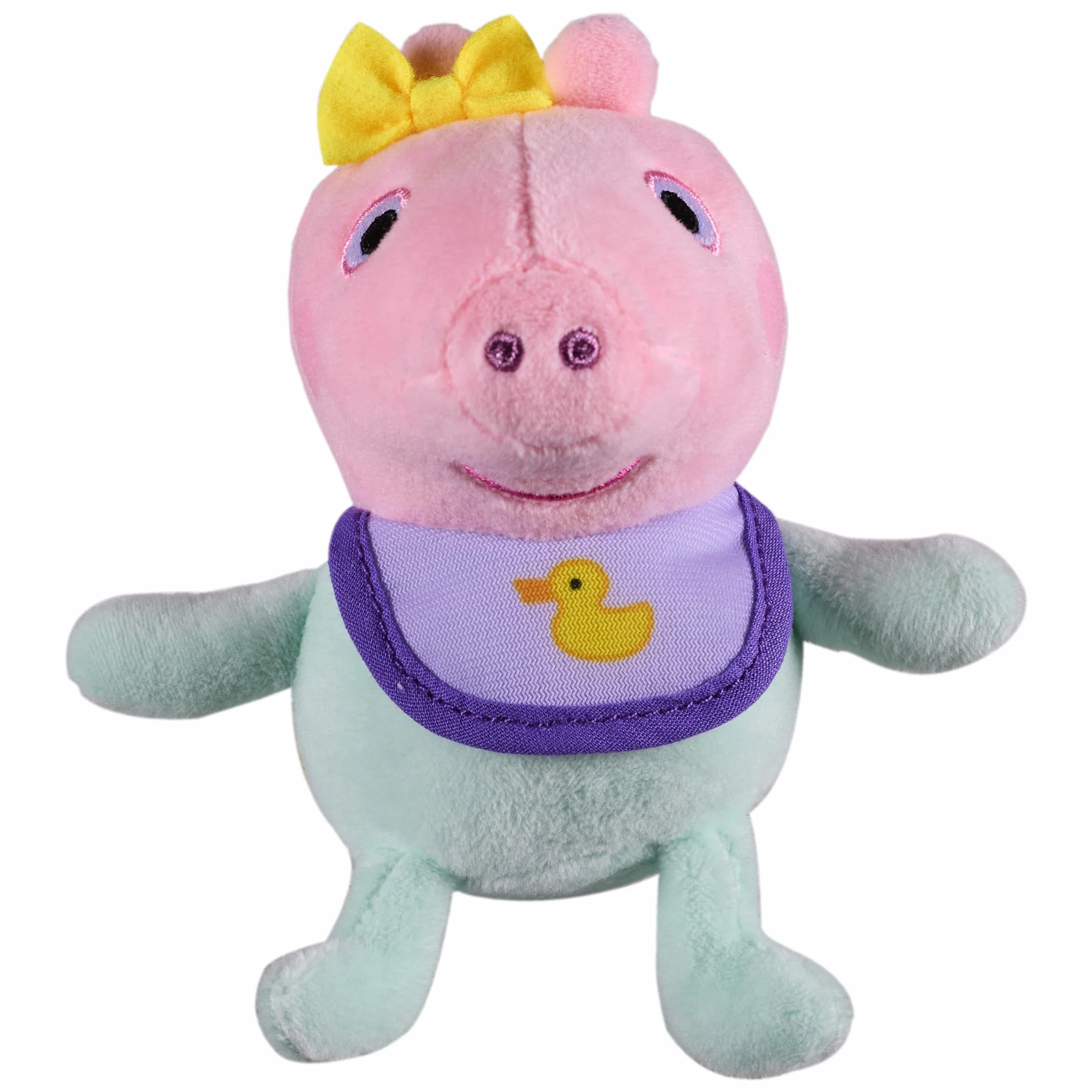 Zestaw pluszowych zabawek Peppa Pig 2 – Peppa i Baby Evie – ultramiękkie pluszowe zabawki w klasycznym stylu Peppy Pig, zabawka dla dzieci w wieku od 18 miesięcy